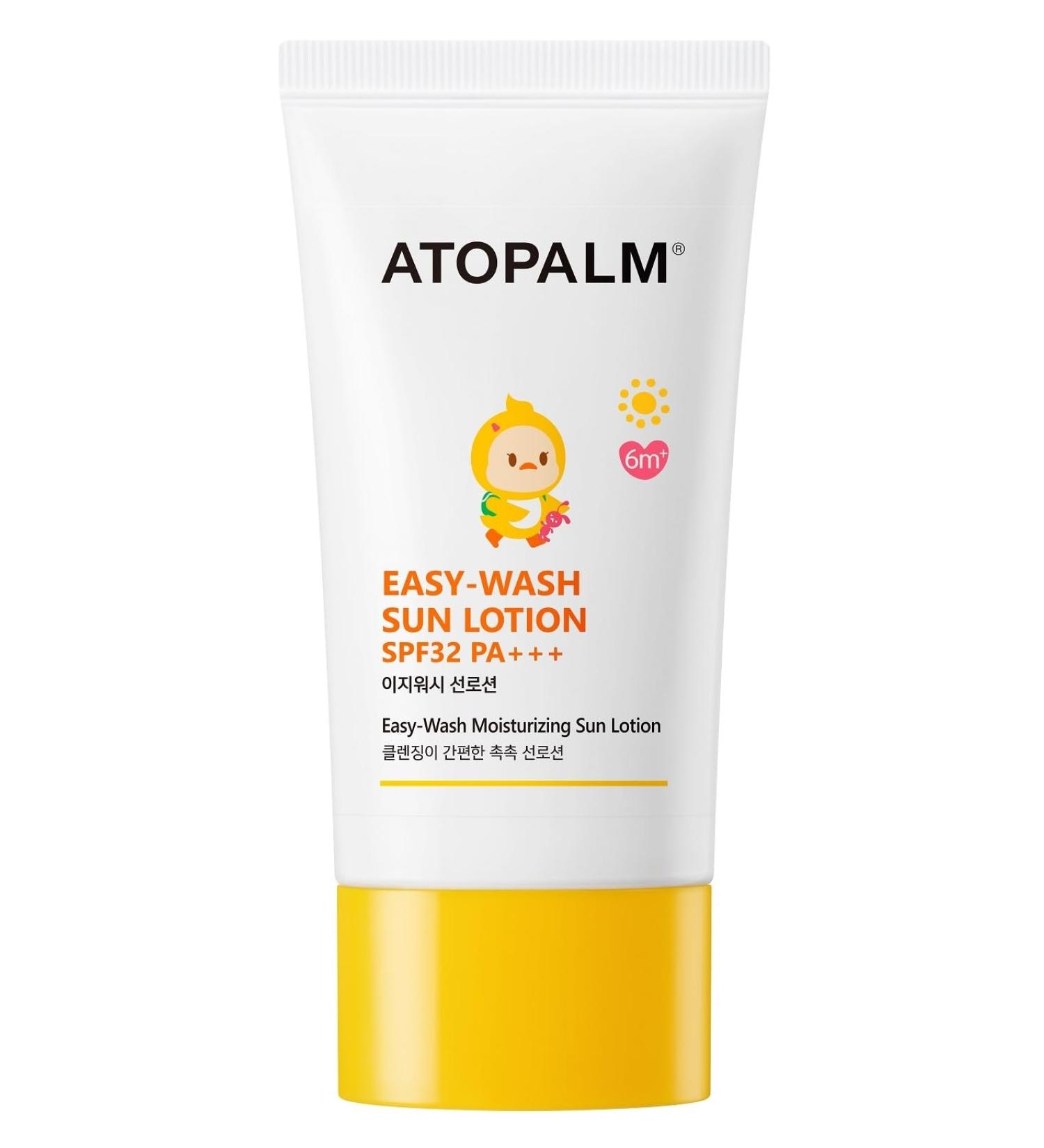 Buy Easy-Wash Sun Lotion SPF32 PA+++ - Non-Sticky Moisturizing Korean Mineral Sunscreen - 60ml | Fast International Shipping - Buy Online on SooperMarket.com