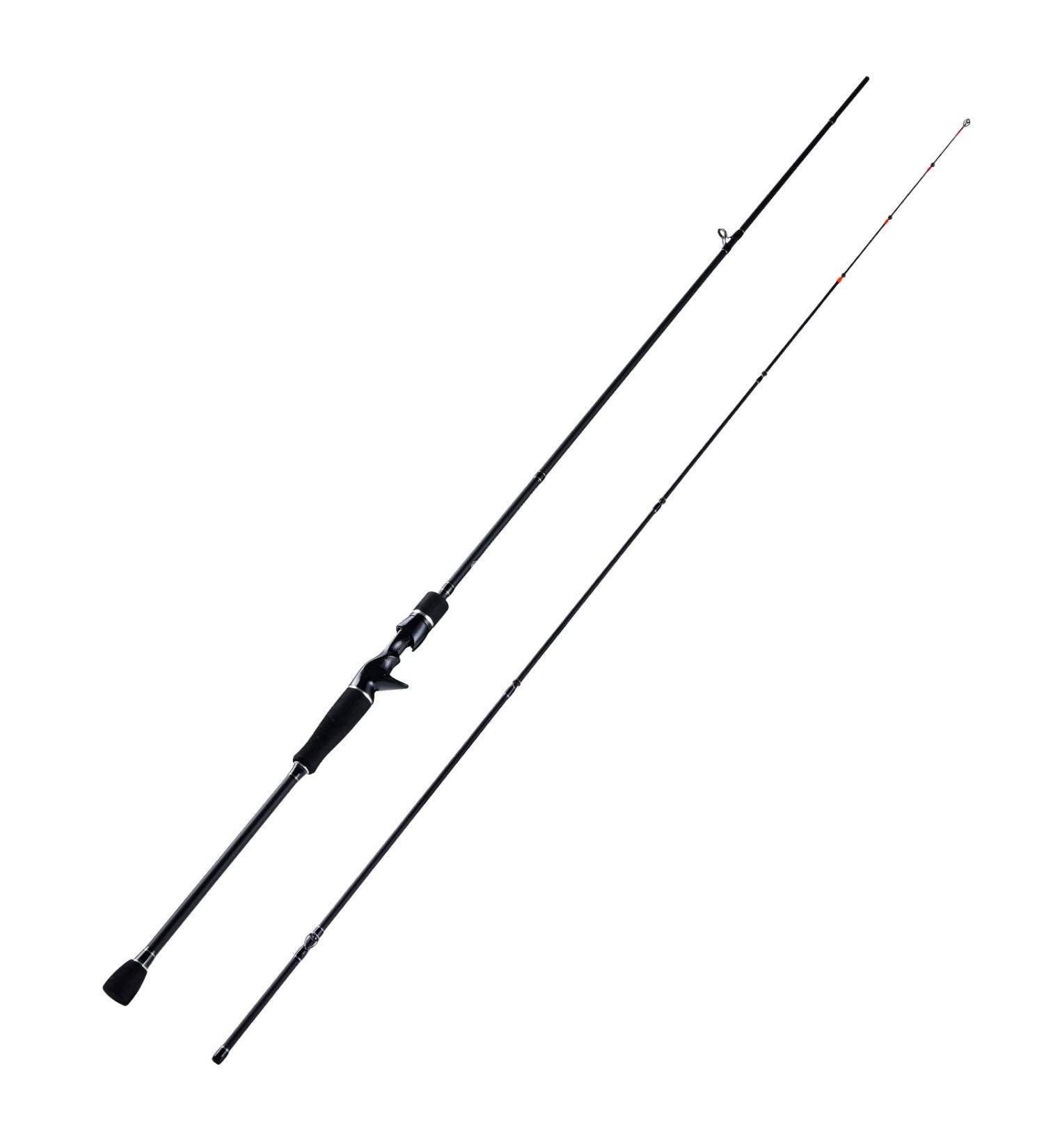Goture Ultralight 2-Piece Fishing Rod Combo for Saltwater/Freshwater Spinning - Medium Light/Medium Heavy Trout & Crappie Rods - Buy Online on SooperMarket.com