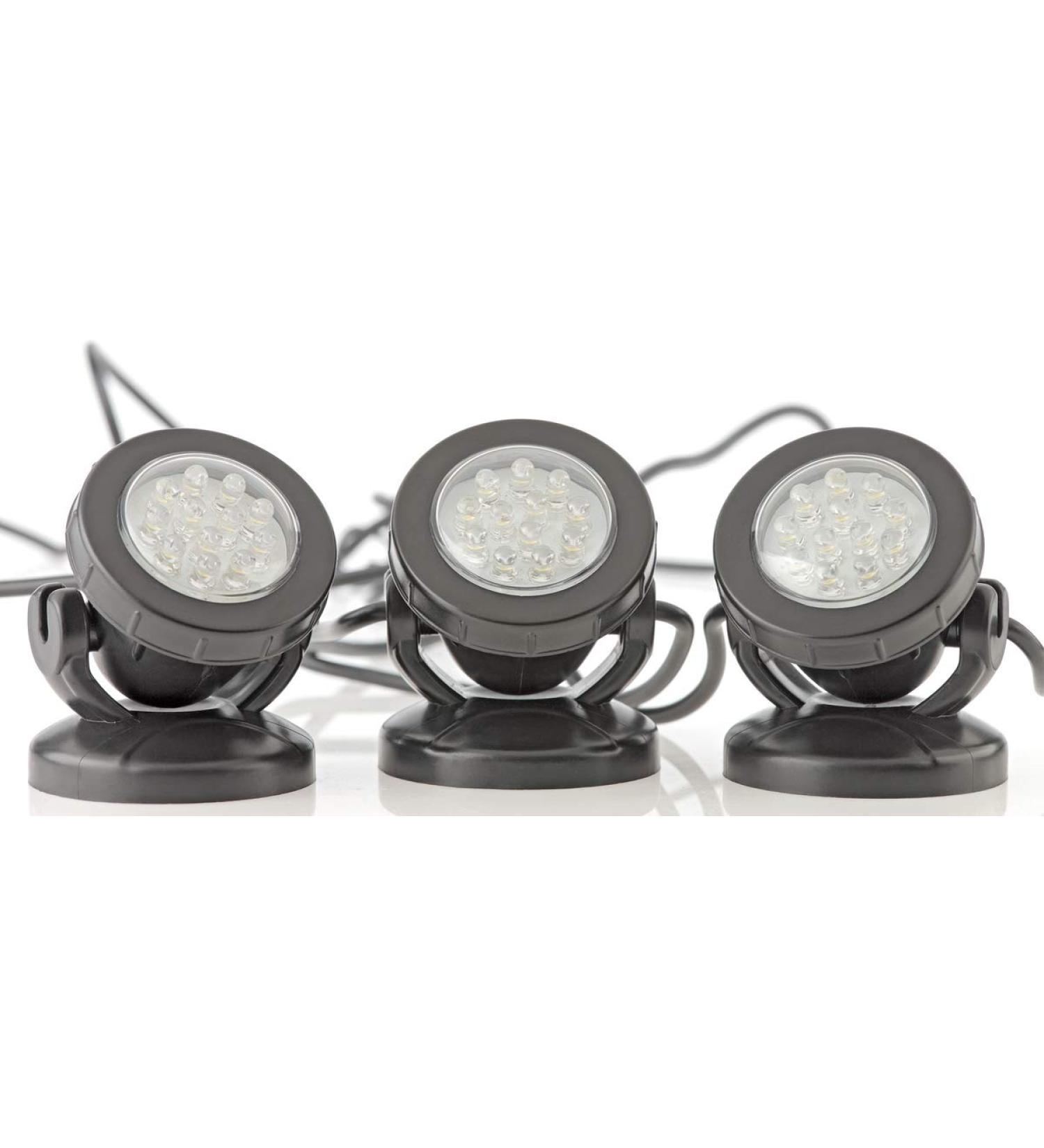 Pontec PondoStar LED Underwater Lighting Set of 3 - Buy Online on SooperMarket.com