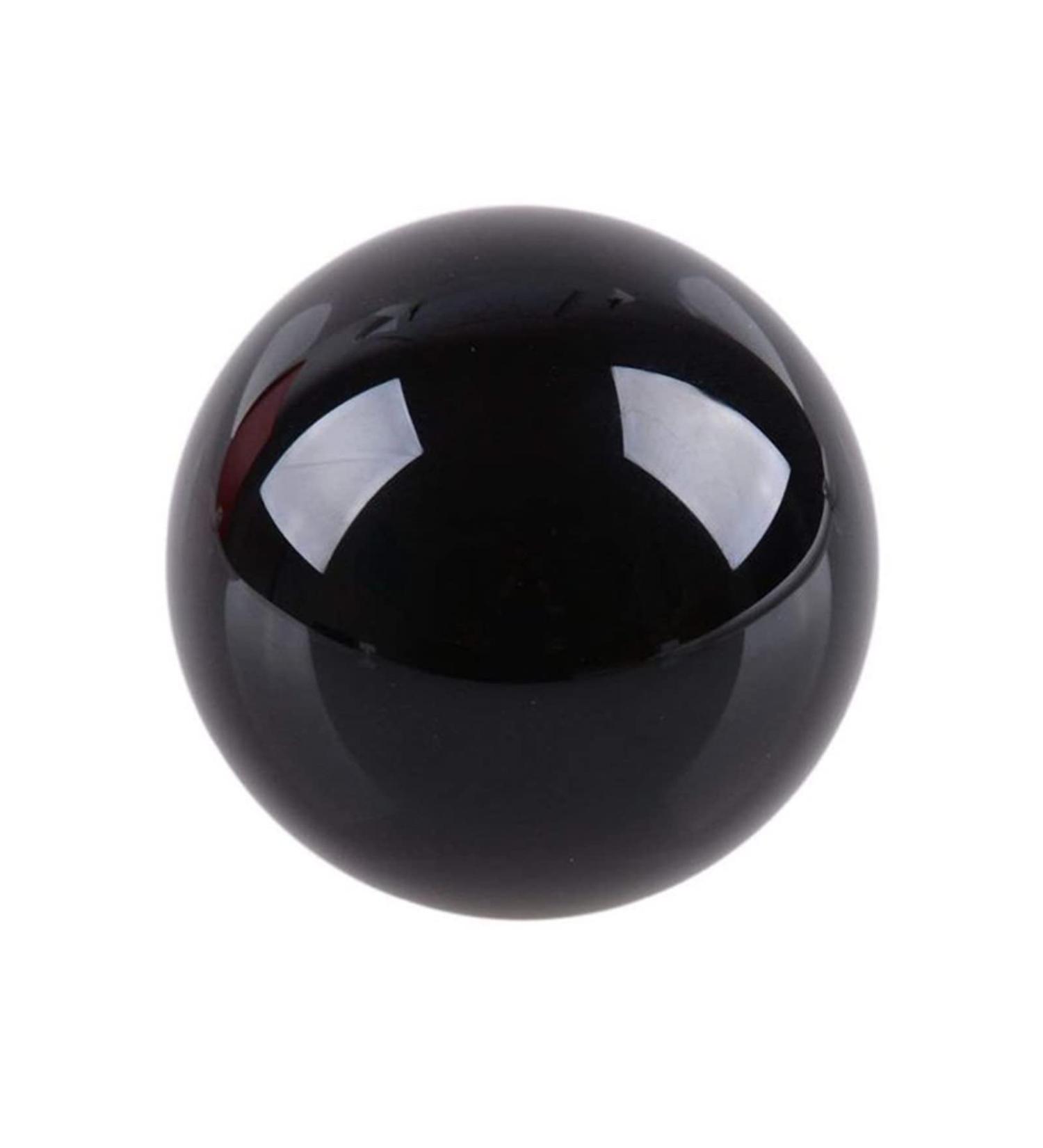 Natural Crystal Rough Natural Sphere 1pc Large Natural Obsidian Polished Quartz Sphere Black Crystal Balls (Color : 95-105mm) - Buy Online on SooperMarket.com
