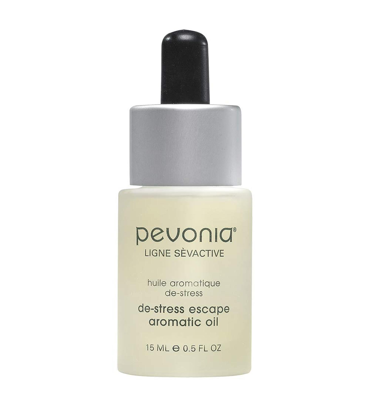 PEVONIA De-Stress Escape Aromatic Oil - 0.5 fl. oz. | Relax & Unwind | International Shipping Available - Buy Online on SooperMarket.com