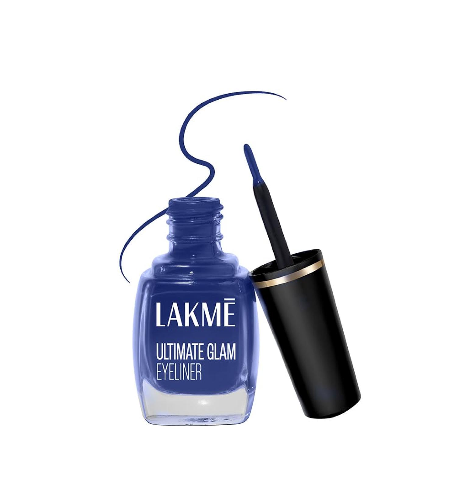 Lakme Insta Eyeliner Blue 9ml - Water Resistant Eyeliner for Stunning Eyes | International Shipping Available - Buy Online on SooperMarket.com