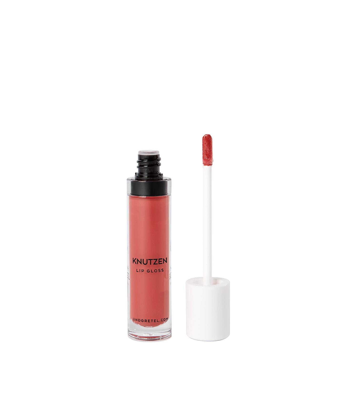 And Gretel Natural Cosmetics Knutzen Lip Gloss - Nourishing Highly Pigmented Natural Lip Color in Matt Apricot 01 - 1 Piece - Buy Online on SooperMarket.com