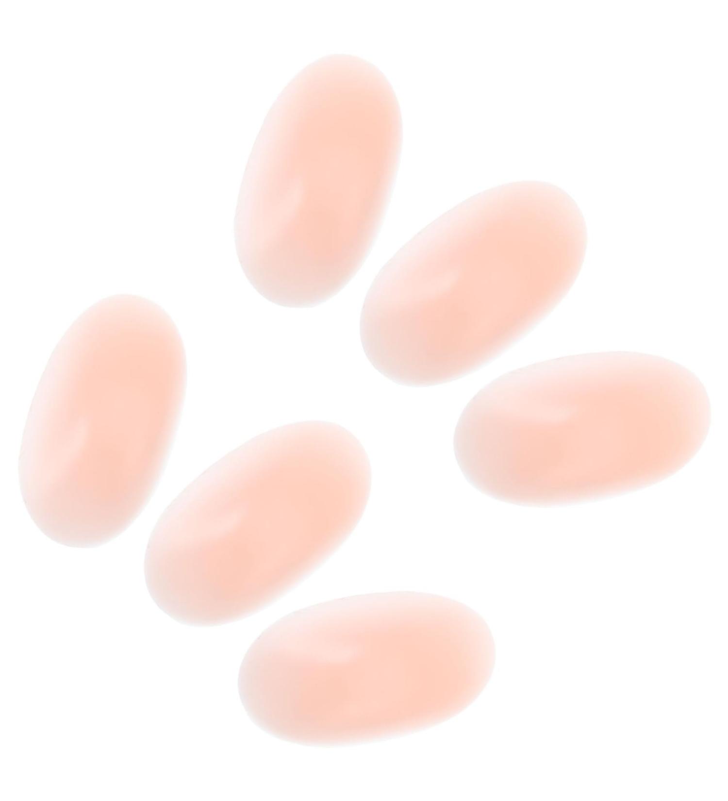 Gatuida 3 Pairs Silicone Shoulder Pads Invisible Shoulder Pads Silicone Anti-slip Shoulder Pads 3.5X7.5X13CM Pink - Buy Online on SooperMarket.com