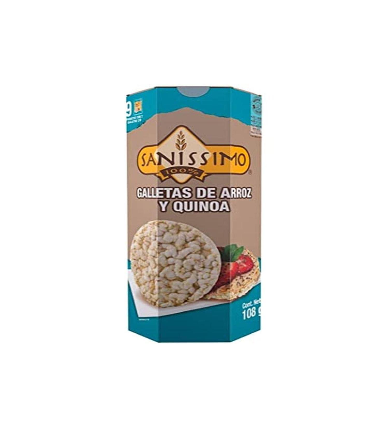 Rice and quinoa crackers Cholesterol-free Gluten-free. A perfect food for athletes, dieters, children with poor appetites and busy people
