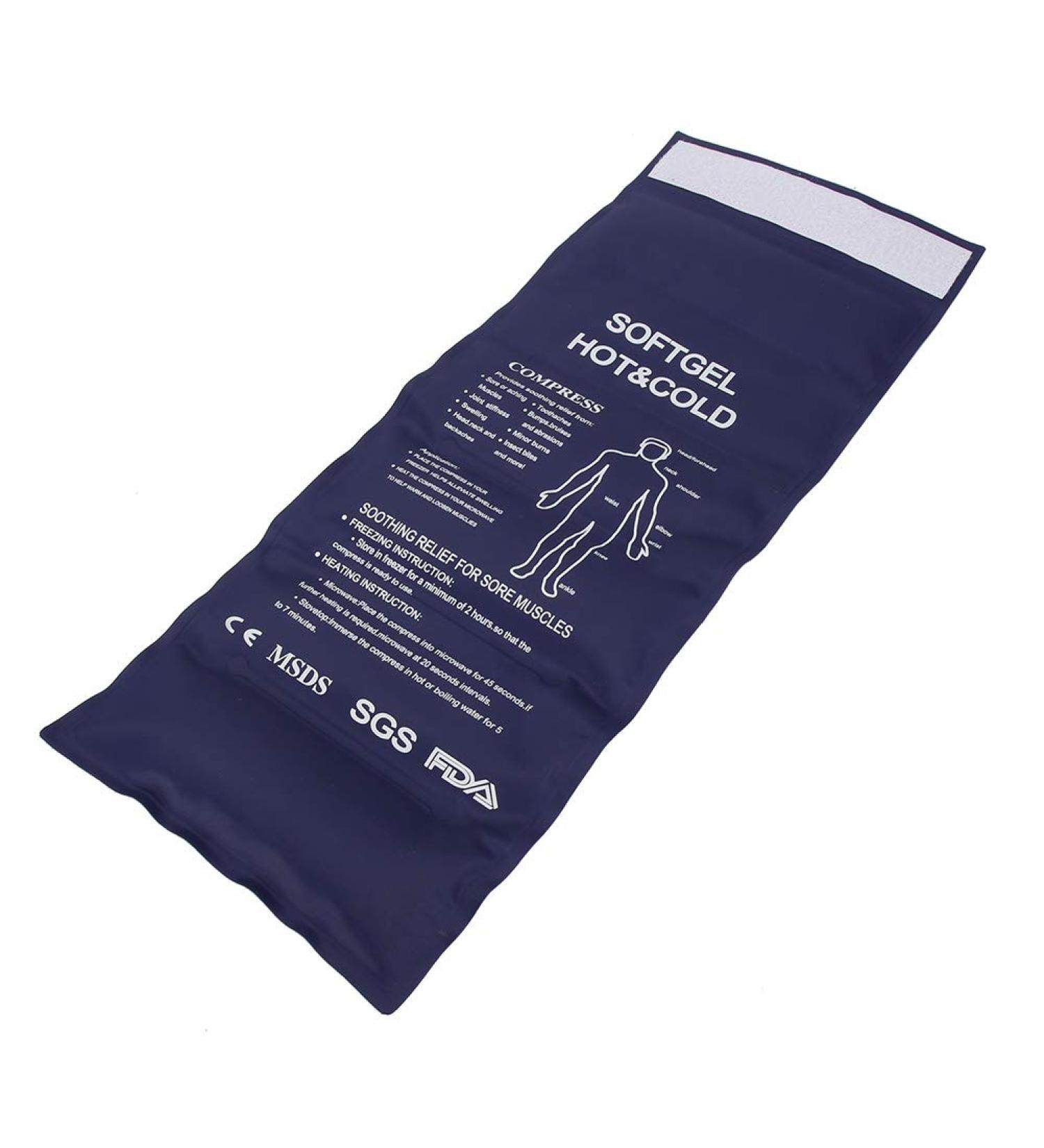Hot And Cold Ice Pack Heat Wrap Reusable Physiotherapy Bag for Alleviate Joint Injury Recovery - Buy Online on SooperMarket.com