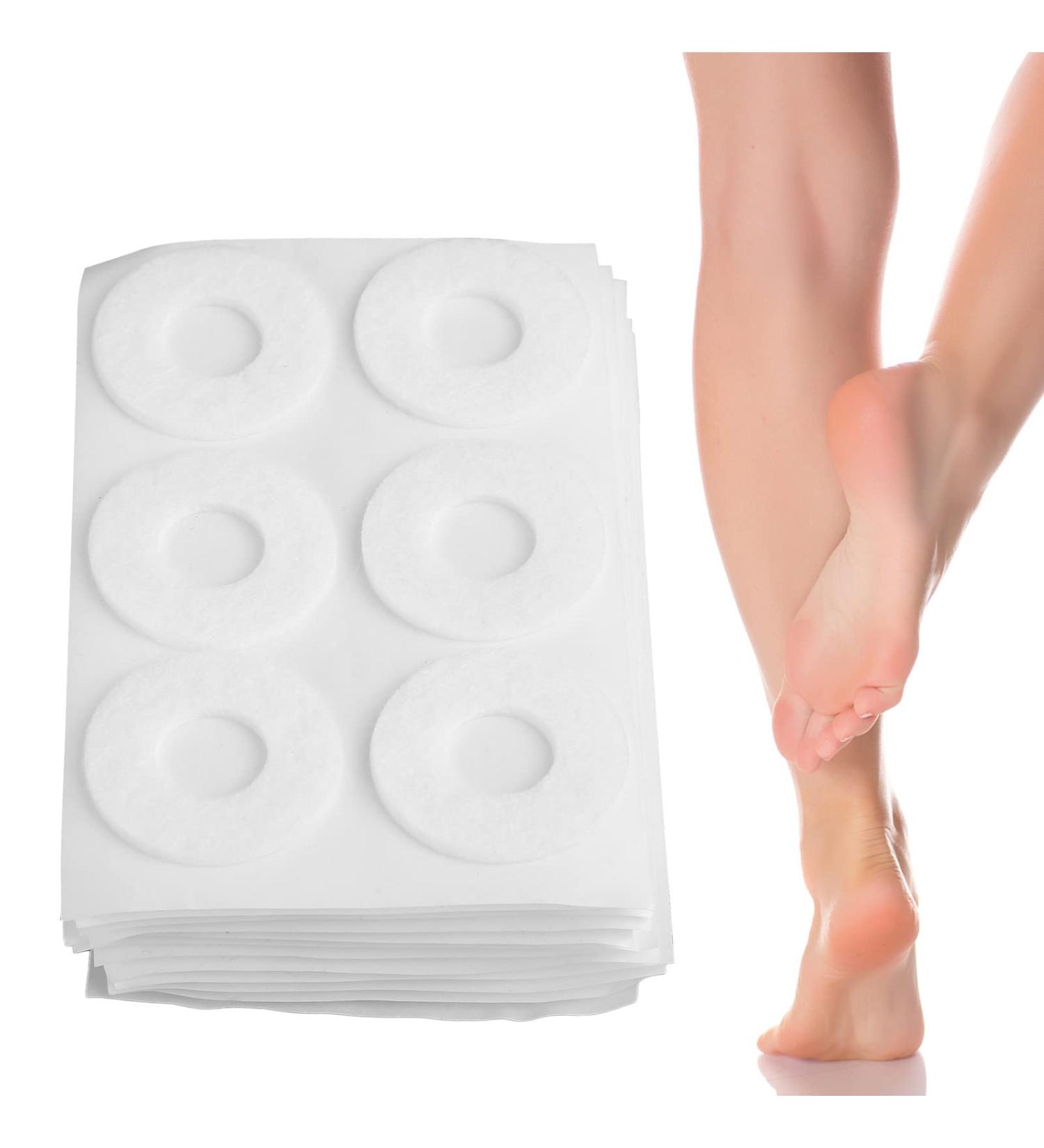 12 Sheet Callus Cushion Soft Felt Callus Pads Men Women Soreness Relief Soft Adhesive Round Foot Corn Callus Pad Remover Stick Foot Care Cushions for Men Women - Buy Online on SooperMarket.com