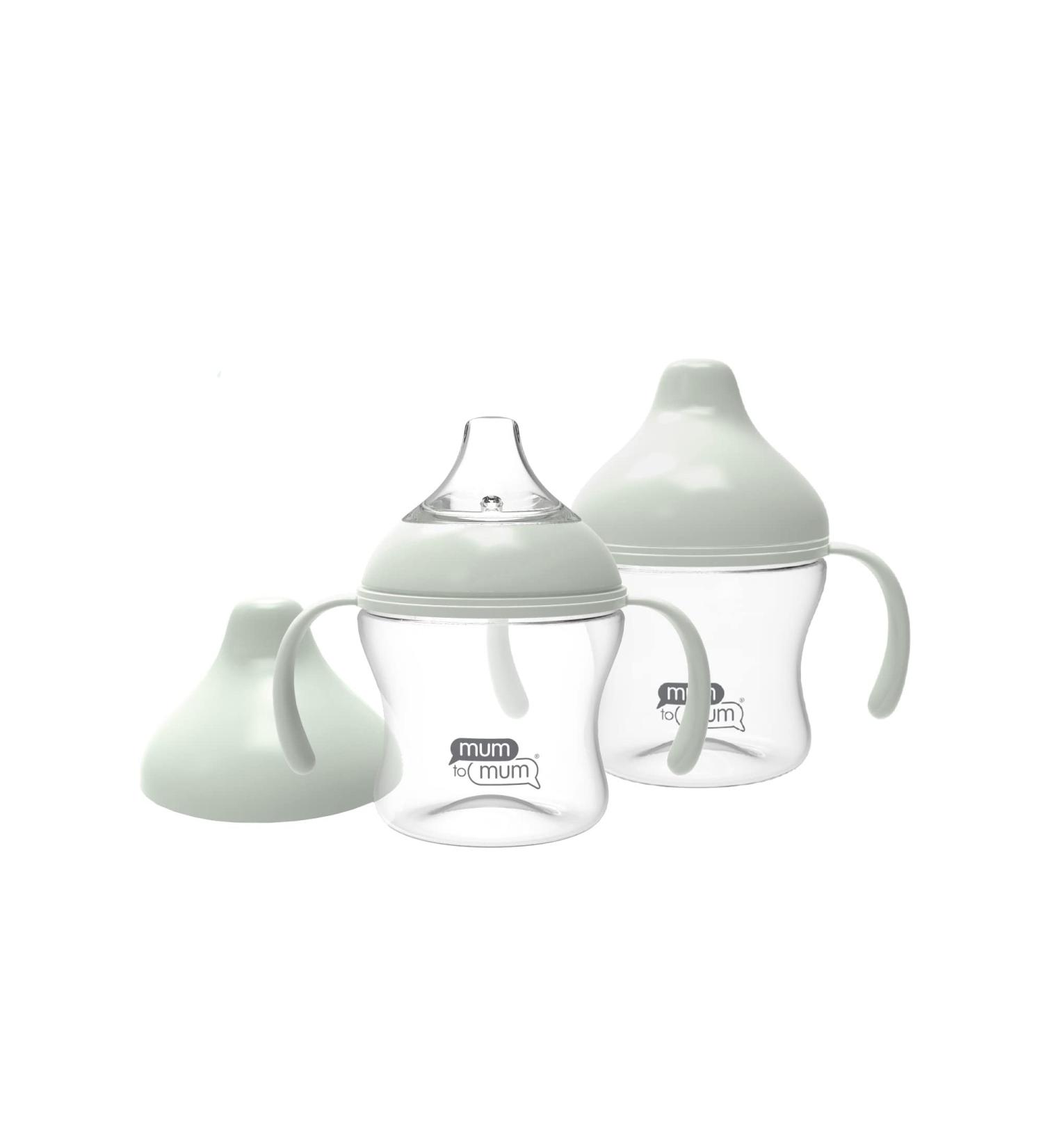 Mum to Mum 5oz Leak-proof Non-spill Spout Cups 2 Pack - MM201A - Buy Online on SooperMarket.com