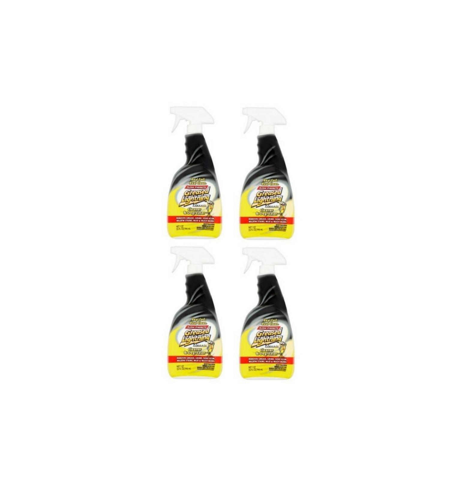 Greased Lightning Super Strength Multi-Purpose Cleaner & Degreaser 32 fl oz 4 Pack