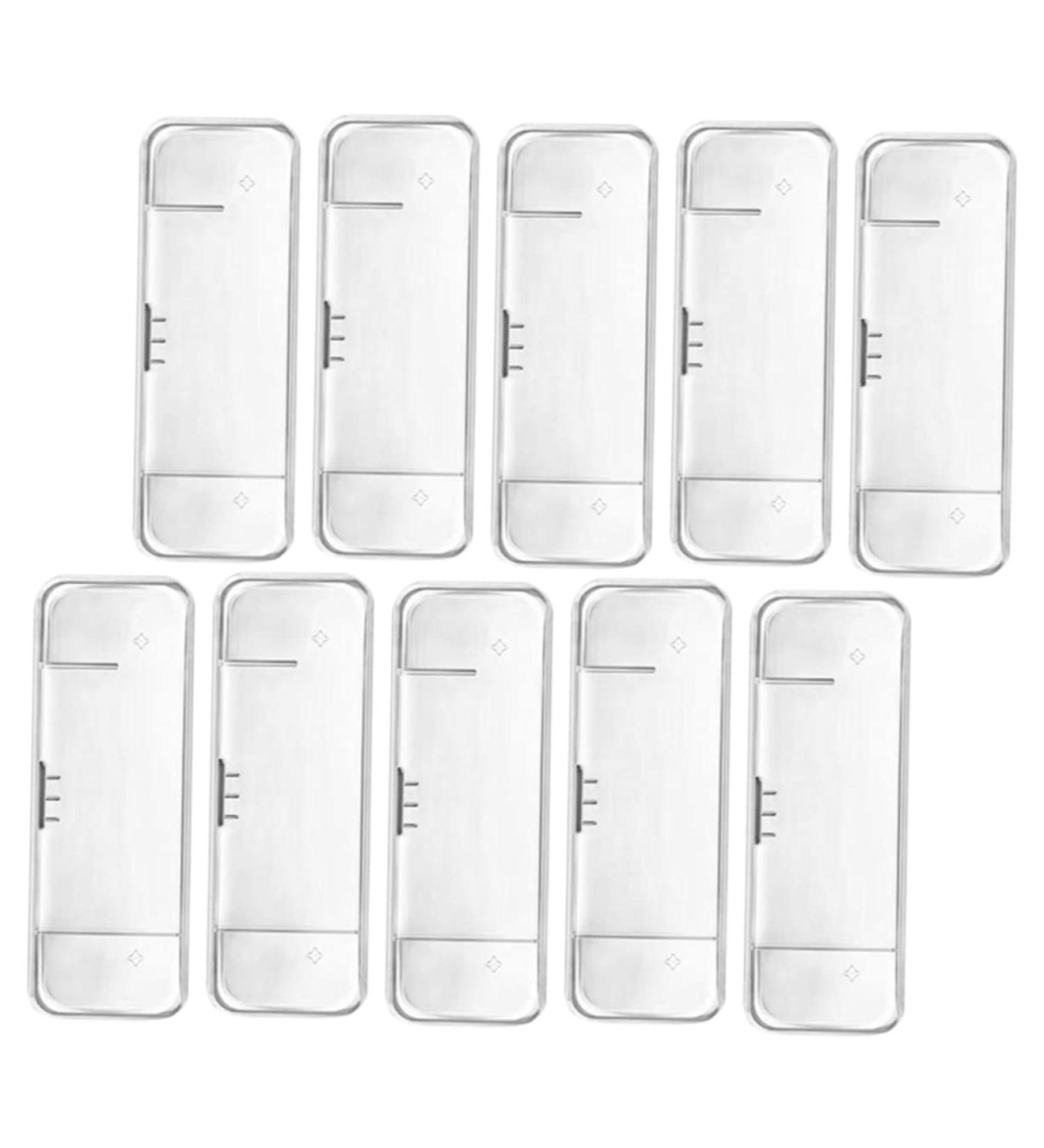 Buy Mikinona 10-Piece Boxing Razor Storage Box | Reusable Travel & Outdoor Razor Case | International Shipping Available - Buy Online on SooperMarket.com