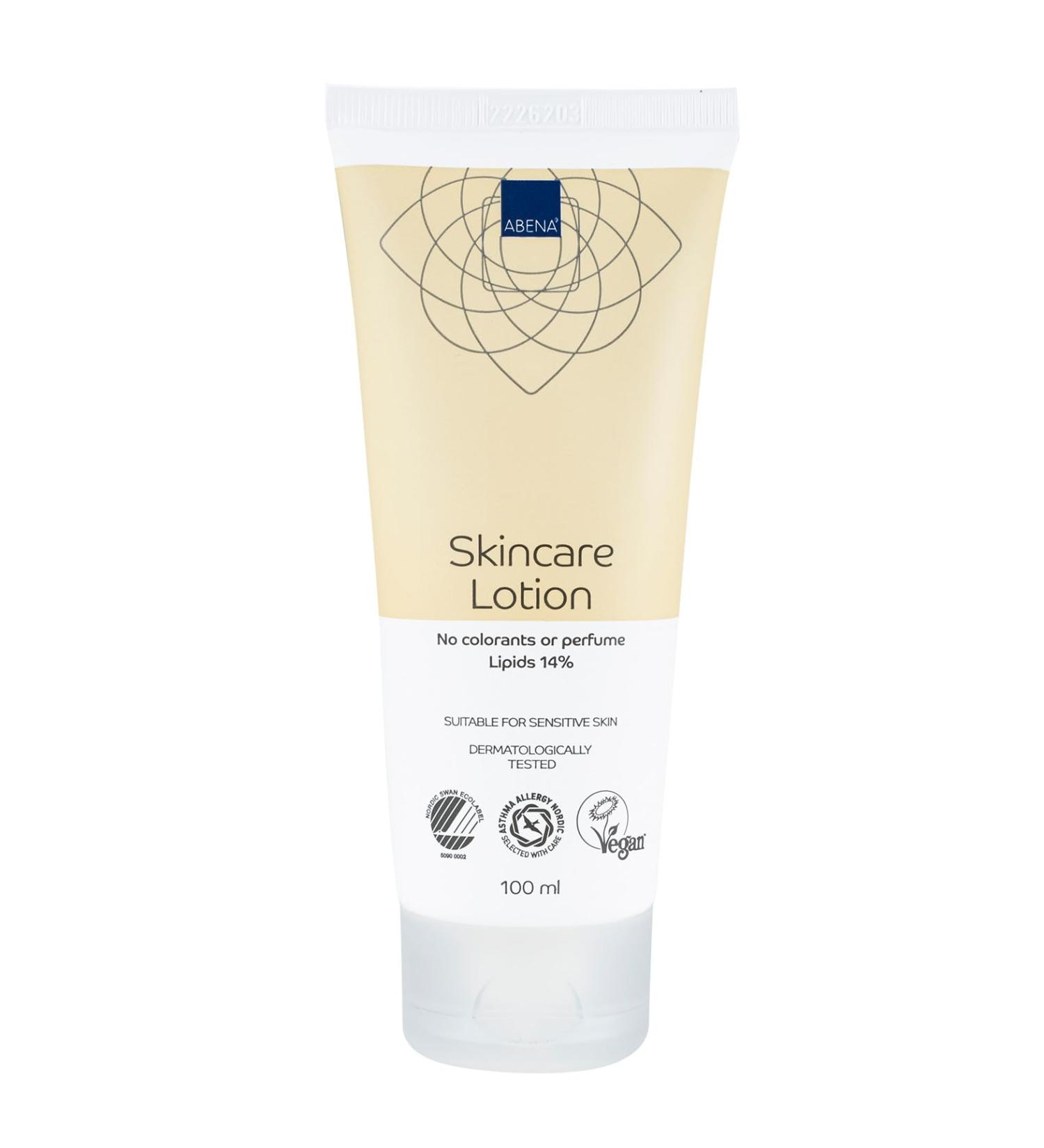 Abena Skin Care Lotion - Moisturizing & Nourishing for Hands Body & Face | Fast Absorption Olus Oil & Shea Butter | Fragrance-Free | 100ml - Buy Online on SooperMarket.com