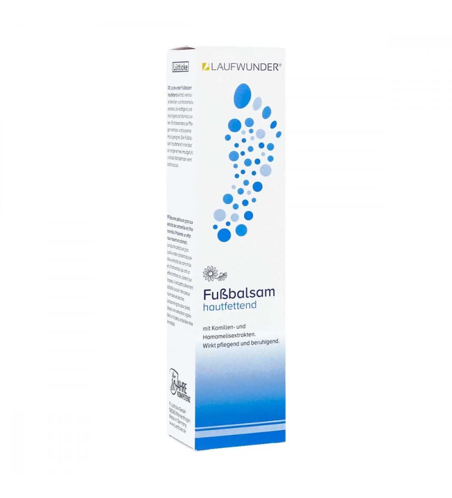 Laufwunder Foot Balm 75ml - All-Natural Skin Moisturizer for Soft Smooth Feet | Shop Internationally - Buy Online on SooperMarket.com