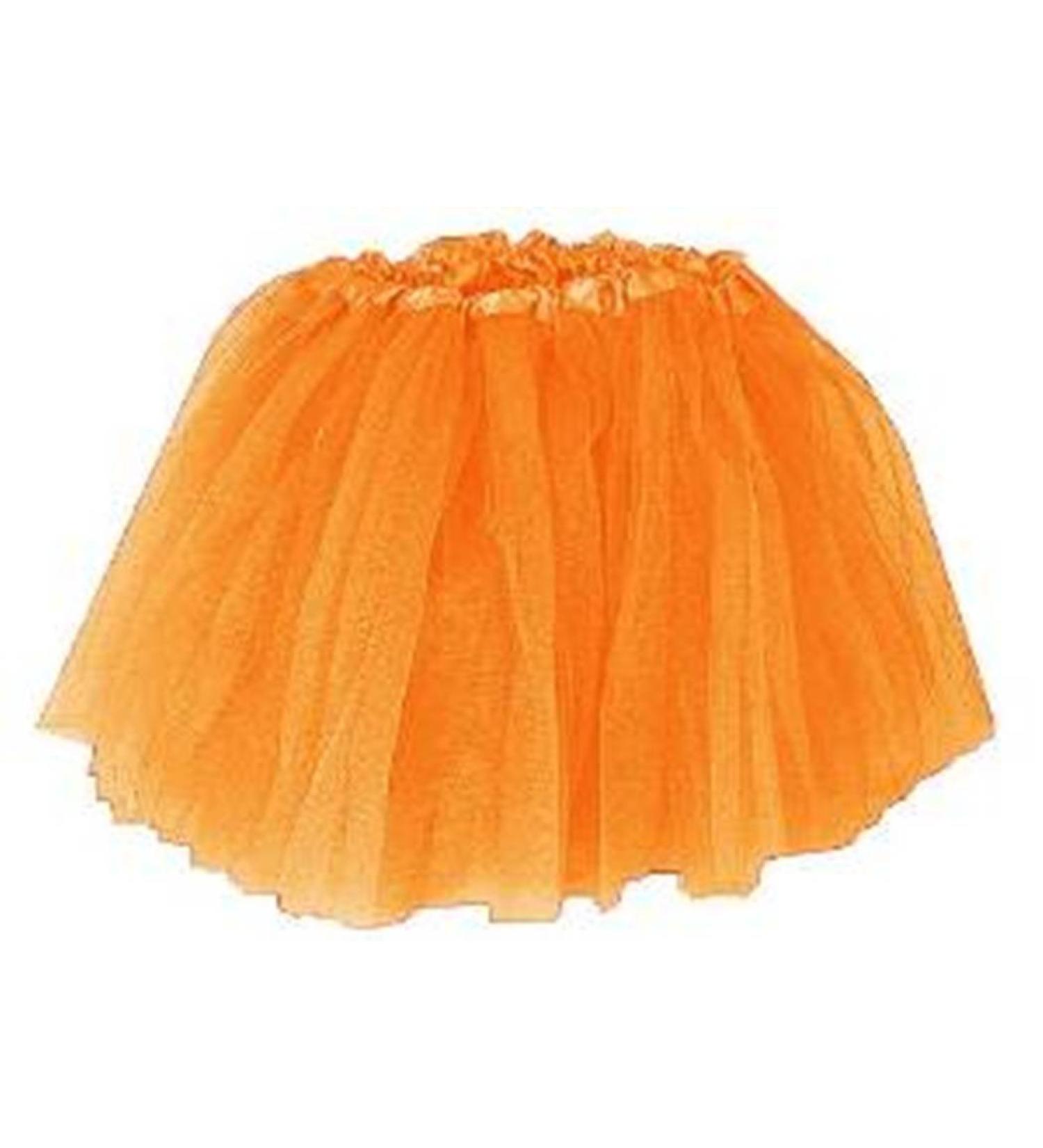 Girls Ballet Tutu Orange