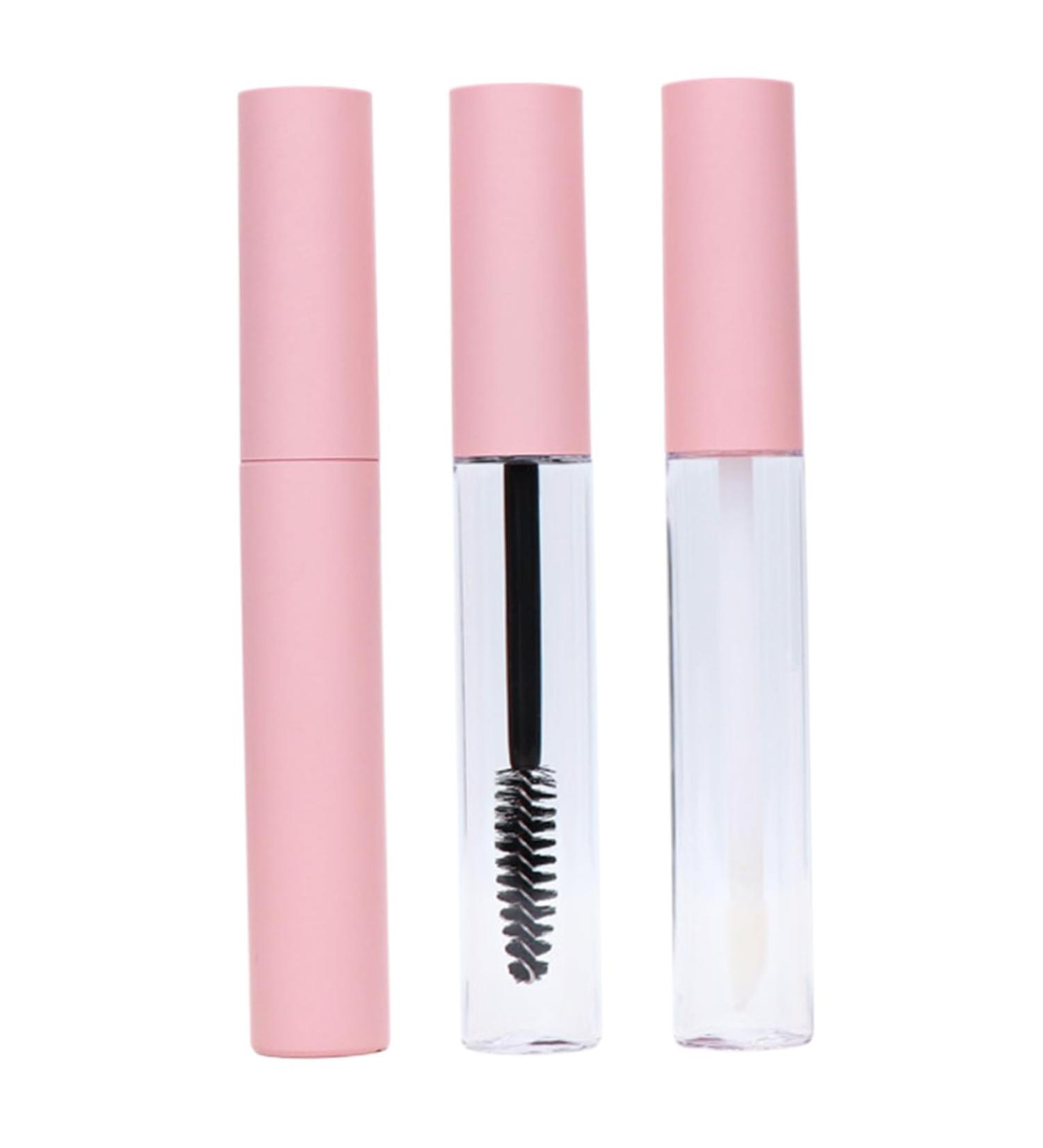 Mascara Brushes Empty Mascara Tube 3Pcs 10ml Empty Mascara Tube and Wand Empty Lip Gloss and Eyeliner Tube Refillable Mascara Tubes Empty for Castor Oil - Buy Online on SooperMarket.com