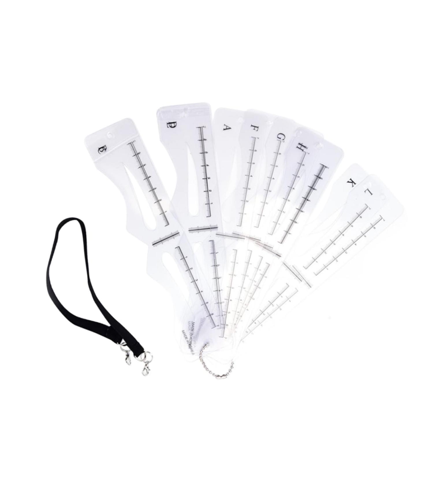 NOLITOY 1 Set Eyebrow Beauty Tools Brow Stencil Eyebrow Shaping Tools Eyebrow Card Drawing Card Korean - Buy Online on SooperMarket.com