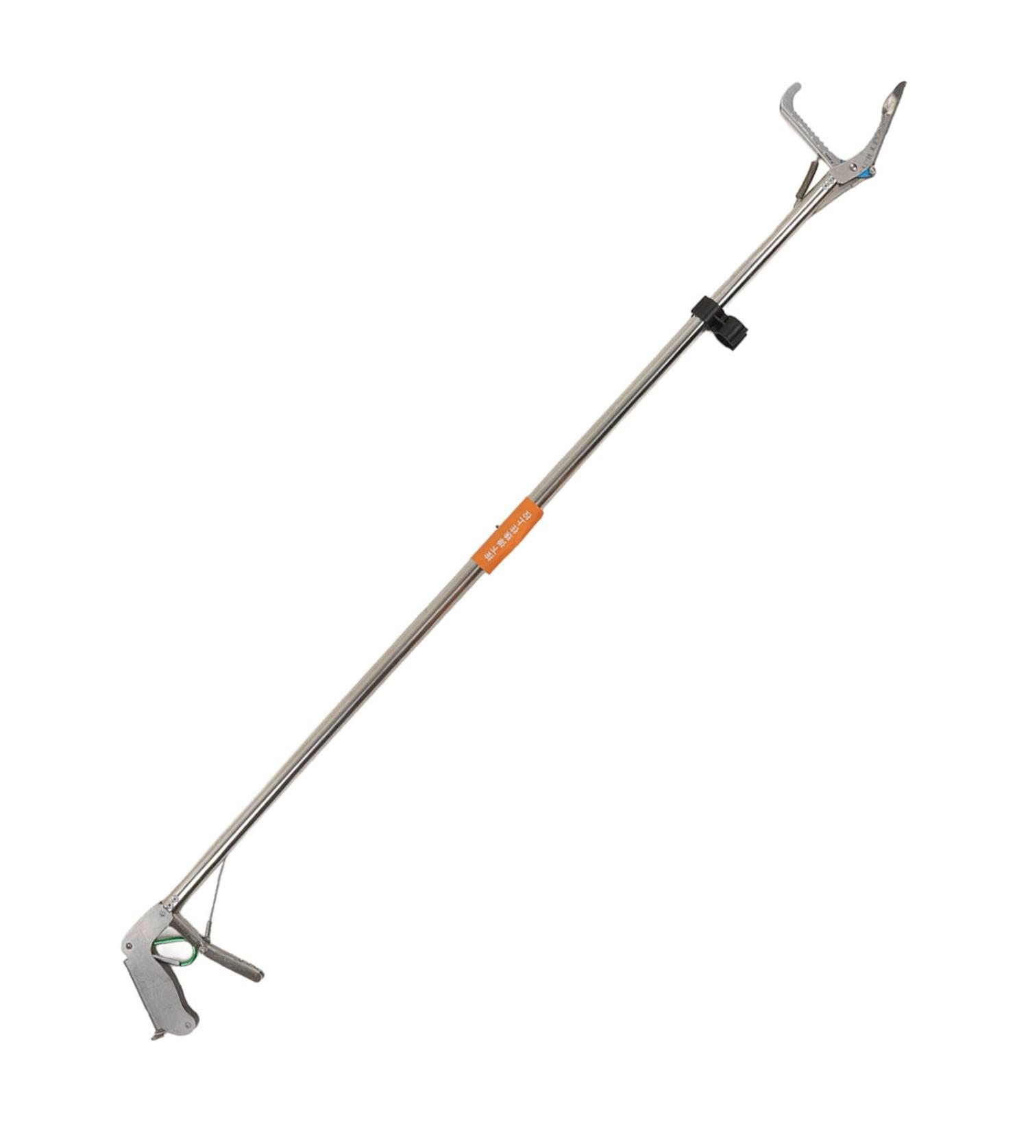 Snake Tongs Professional Collapsible Stainless Steel Reptile Grabber Rattle Snake Catcher with Self Lockable Handle Snake Grabber Wide Jaw Handling Tool for Snake Farmers - Buy Online on SooperMarket.com