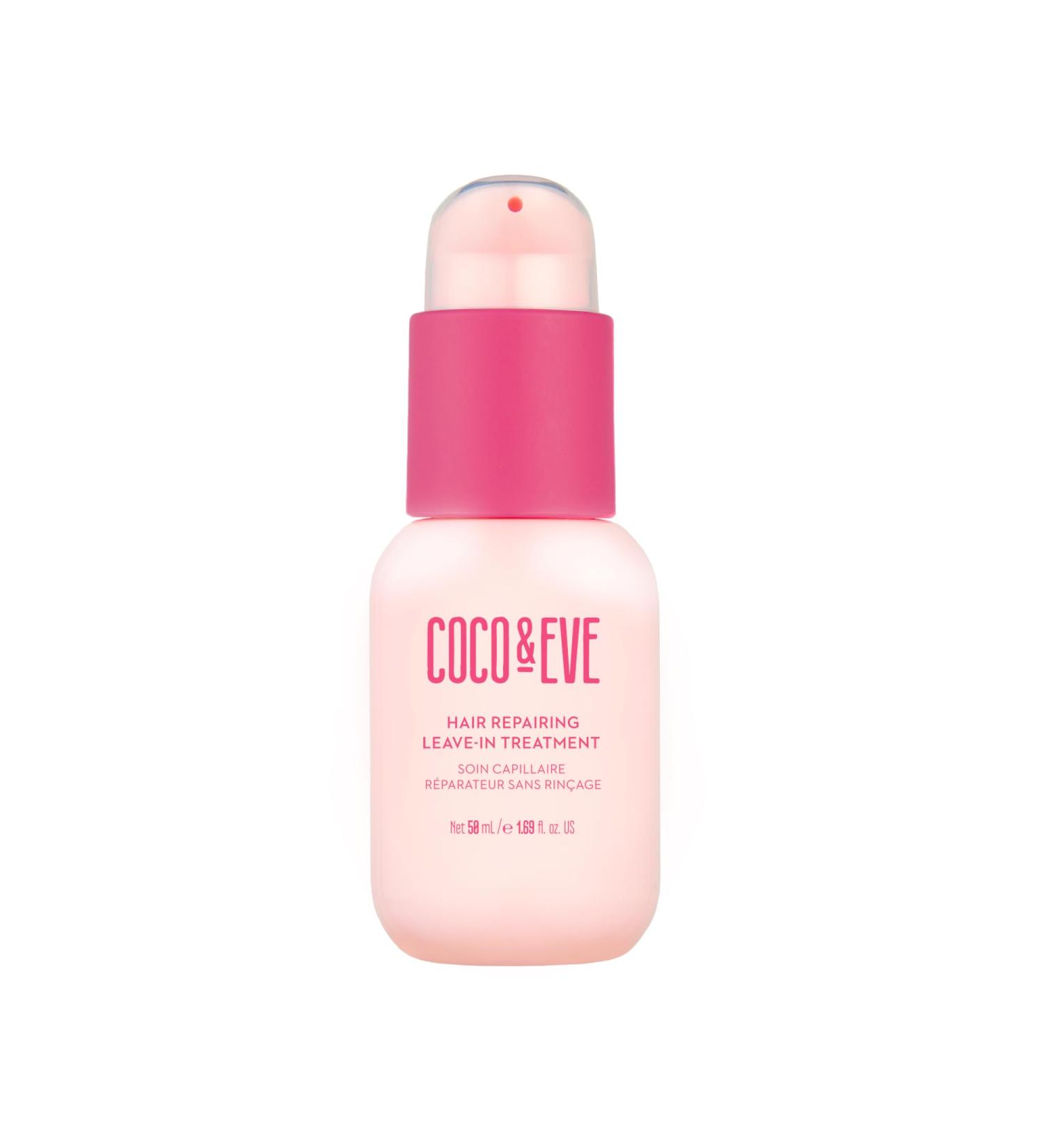 Coco & Eve Hair Repair Leave-in Treatment Restore Damaged Color-Treated Hair with Hyaluronic Acid & Ceramide - Strengthens & Repairs Split Ends for All Hair Types (1.69 Fl Oz - Buy Online on SooperMarket.com