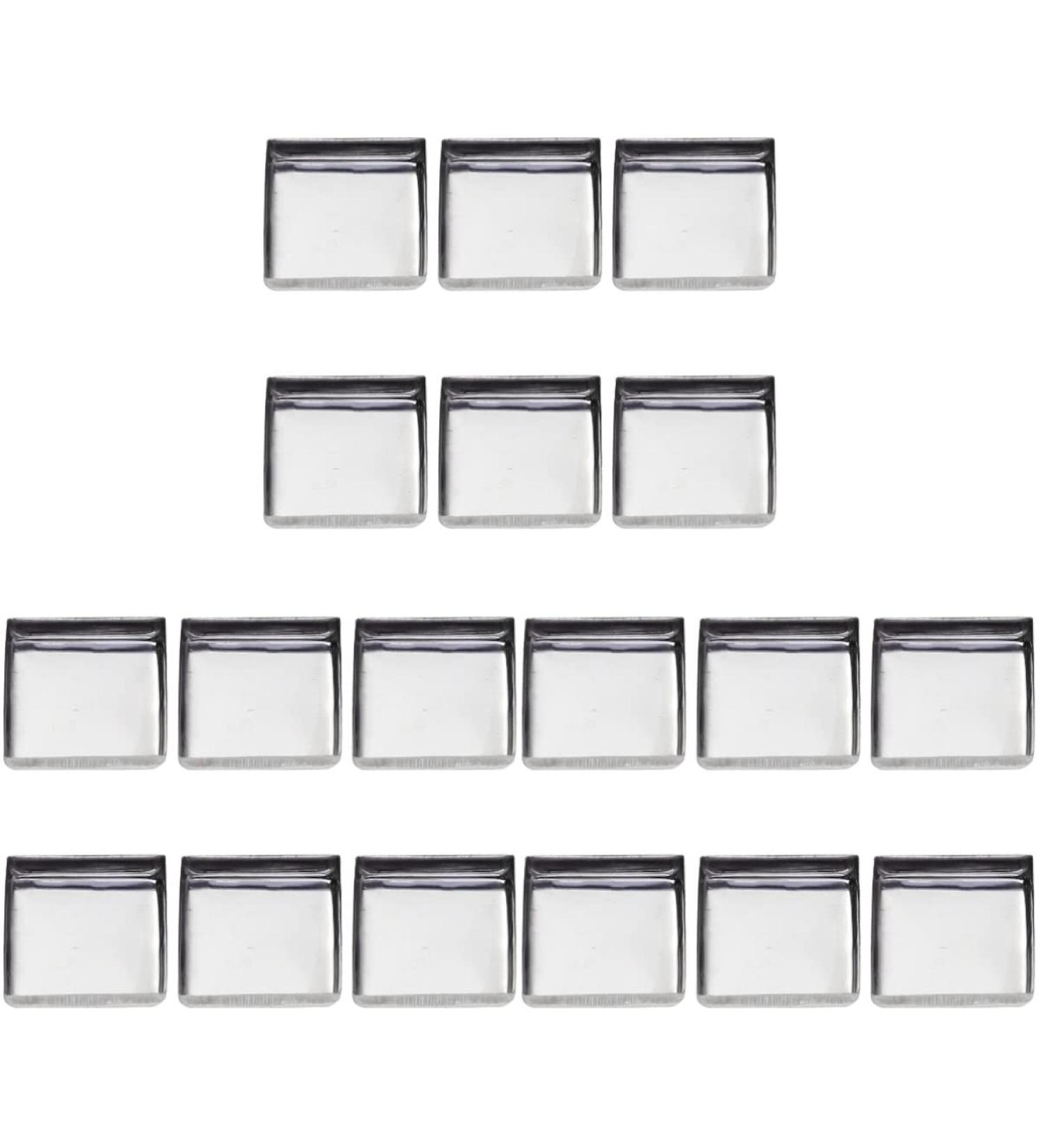 FRCOLOR 180 Pcs Square Magnets & Empty Eyeshadow Pans - Metal Tin Pan Set for Makeup - Ideal for DIY Cosmetics - Buy Online on SooperMarket.com
