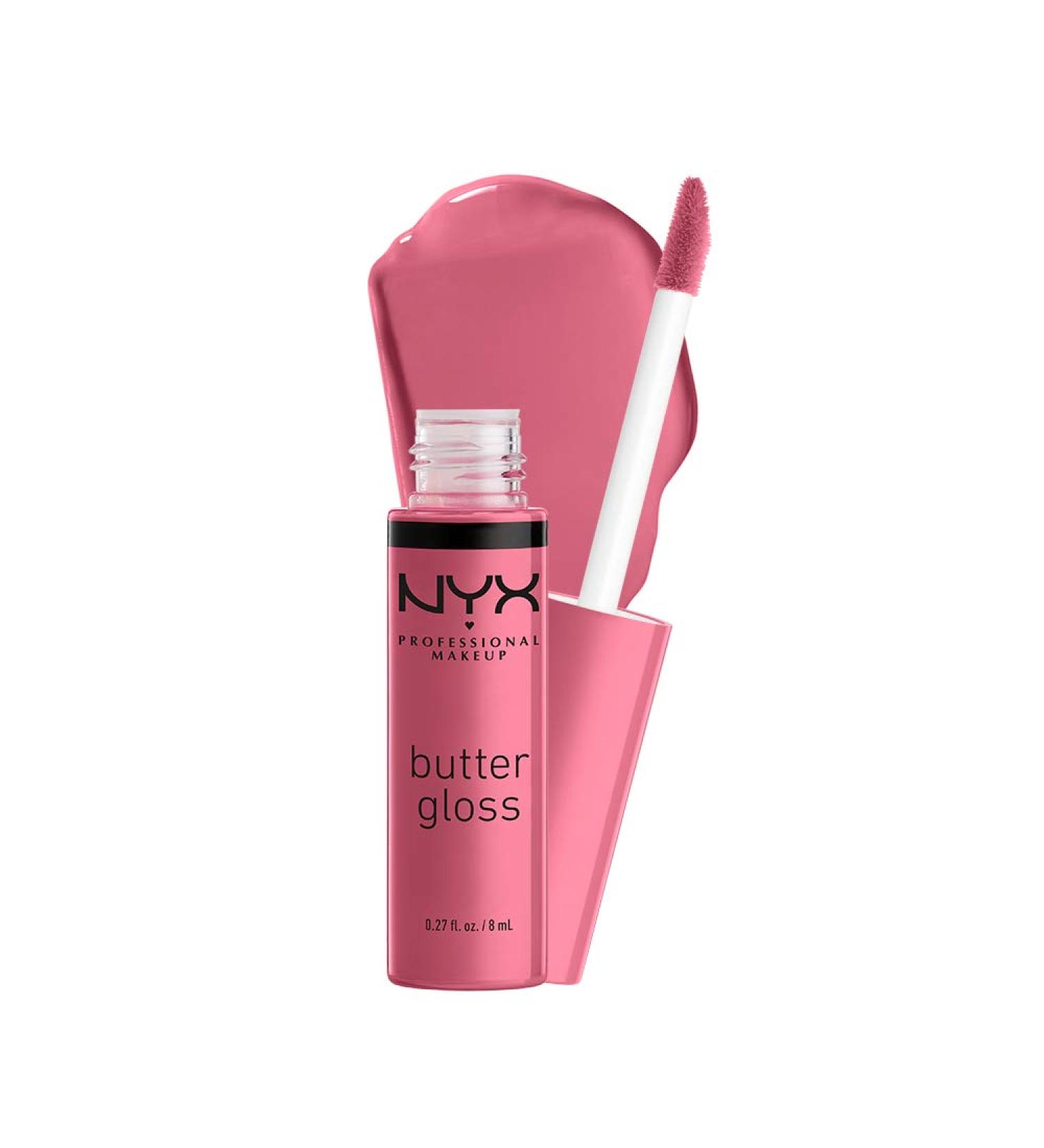 NYX Butter Gloss Angel Food Cake - True Mauve Lip Gloss 0.27 Fl Oz (Pack of 1) - Buy Online on SooperMarket.com