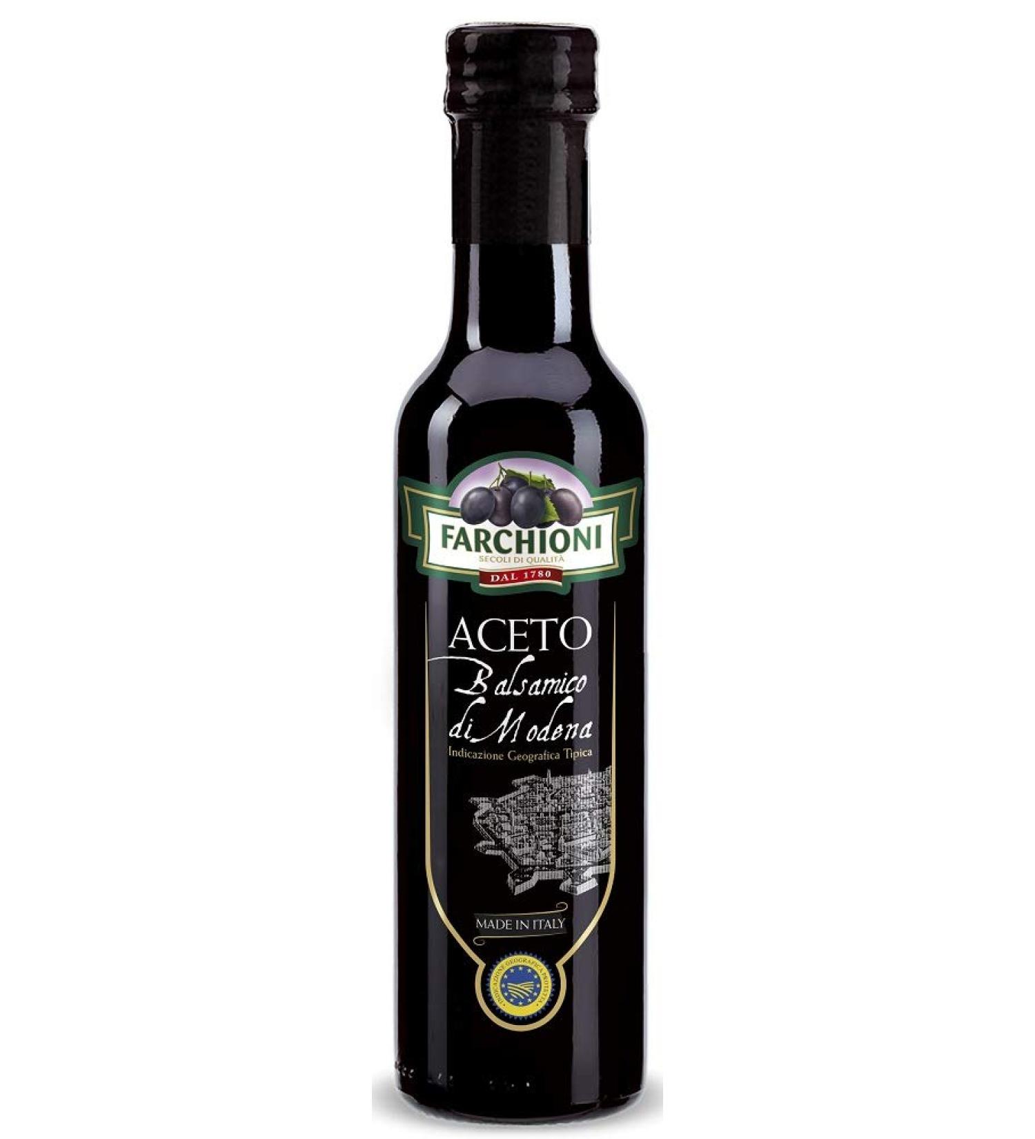 Farchioni Balsamic Vinegar of Modena P.G.I. 250ml - Authentic Italian Flavor - Buy Online on SooperMarket.com