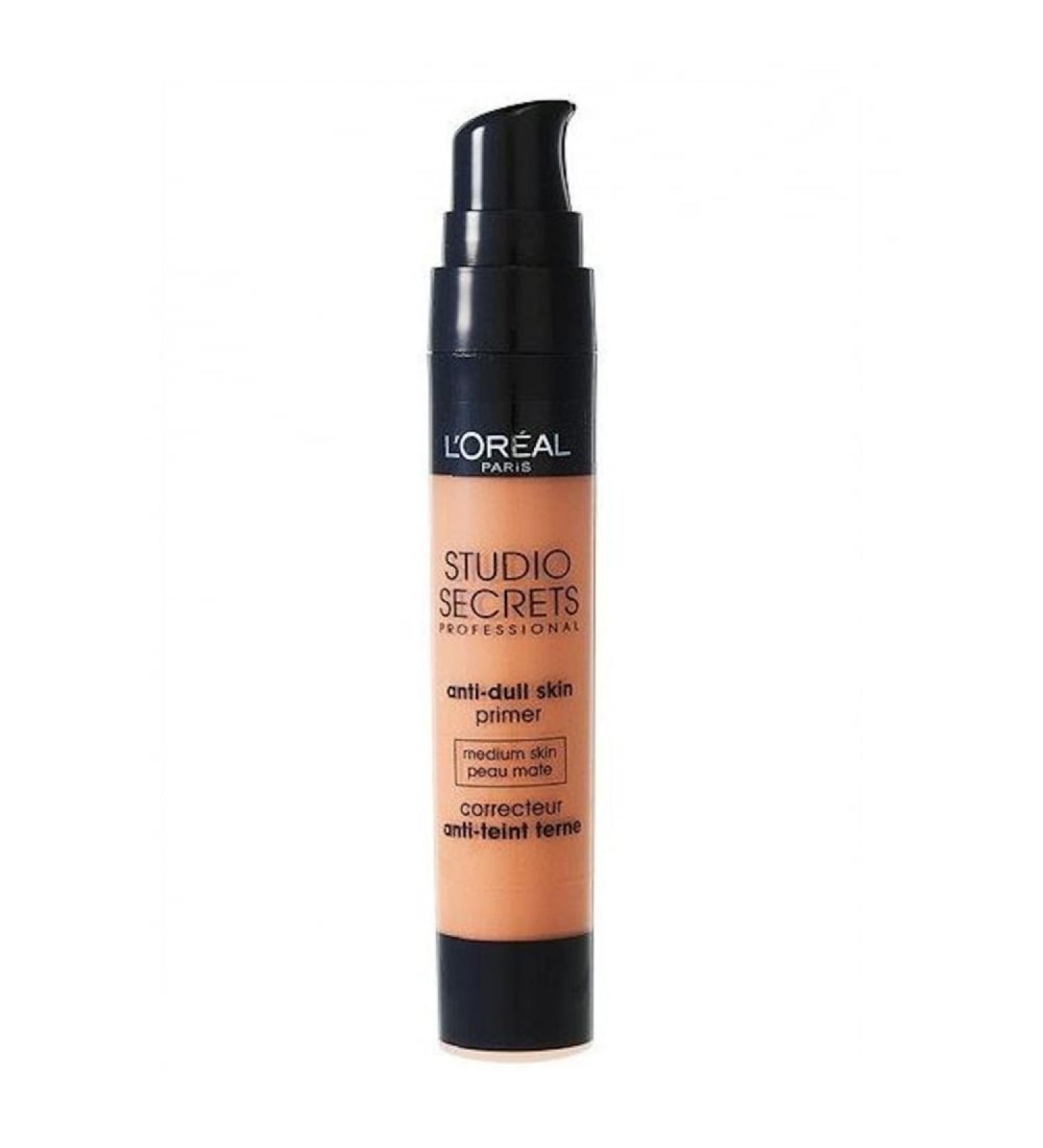 L'Oreal Studio Secrets Professional Anti-shine Medium Primer Medium Skin