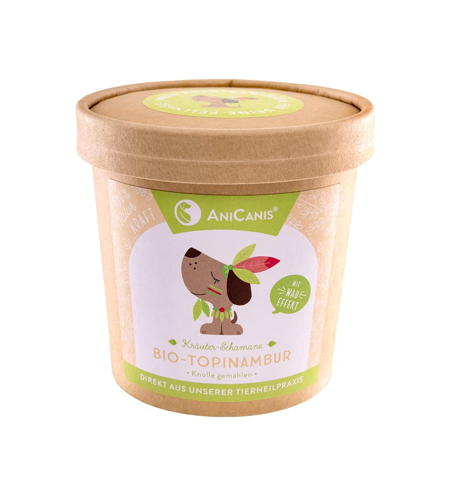 AniCanis Organic Jerusalem Artichoke for Dogs - 200g Intestine & Digestion Supplement - Supports Obesity Control - Natural Dog Food Additive - Buy Online on SooperMarket.com