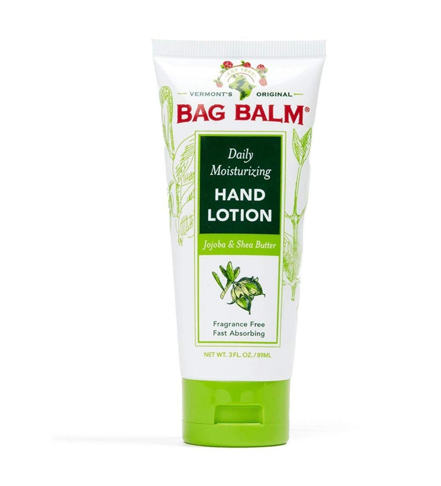 Bag Balm Daily Moisturizing Hand & Body Lotion Fragrance Free 3 fl oz ( 89 ml)