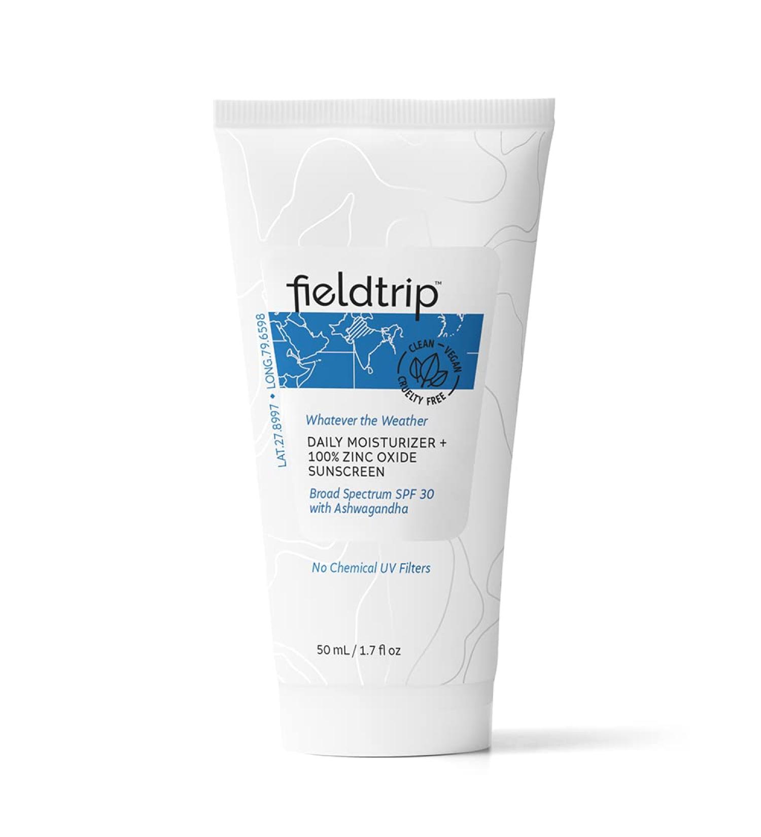 Fieldtrip Whatever the Weather 2-in-1 Daily Moisturizer - Hydrating & Versatile Skincare for All Climates | International Shipping Available - Buy Online on SooperMarket.com