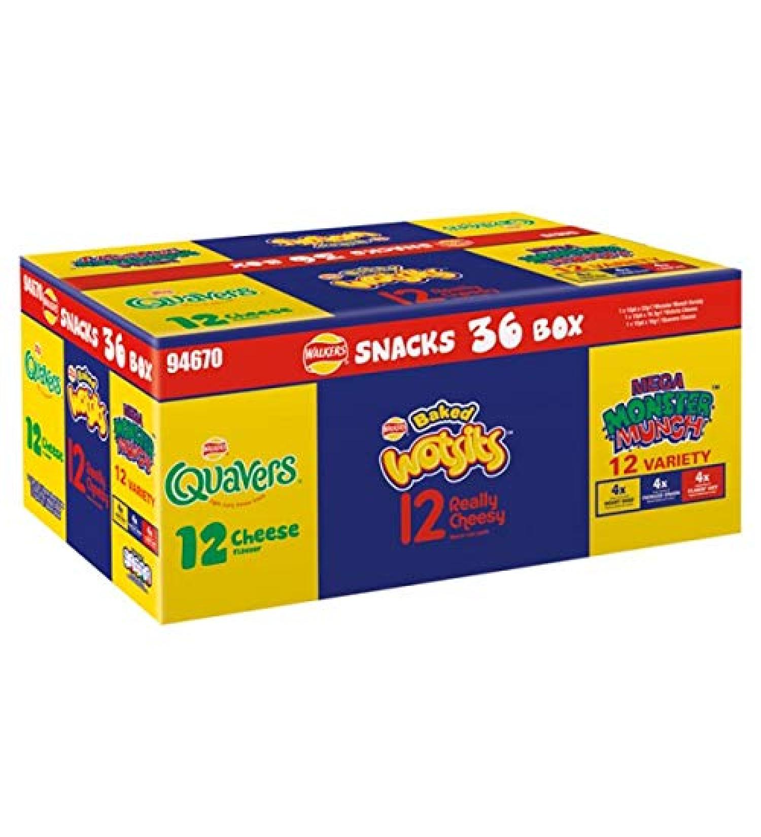 Walkers Snacks Mix 36 Box
