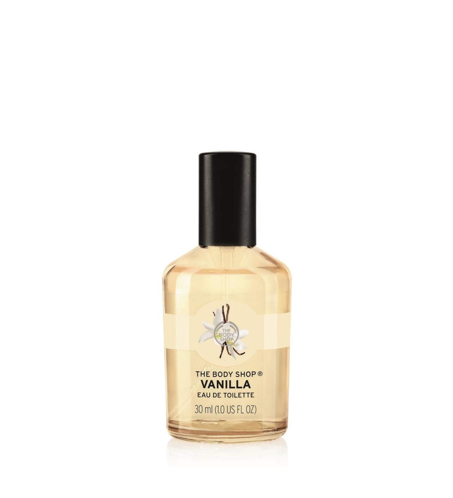 The Body Shop Vanilla Eau De Toilette Sweet Classic Fragrance Vegan 30ml(1 fl oz)