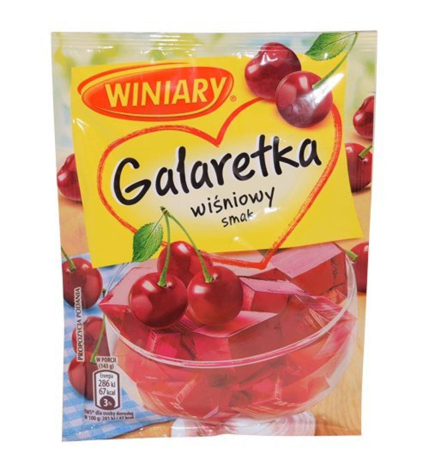 Polish cherry flavoured jelly 75 g
