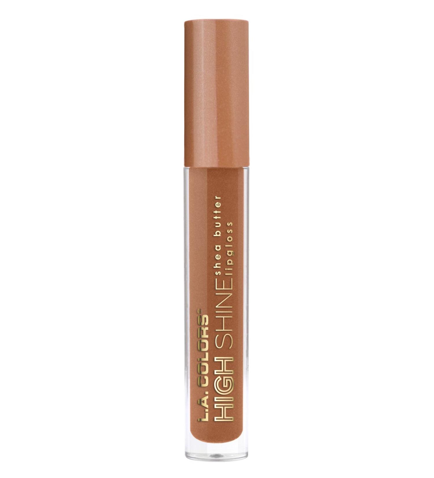 L.A. Colors High Shine Shea Butter Lip Gloss - Snuggle 0.14 oz | Moisturizing Lip Gloss - Buy Online on SooperMarket.com
