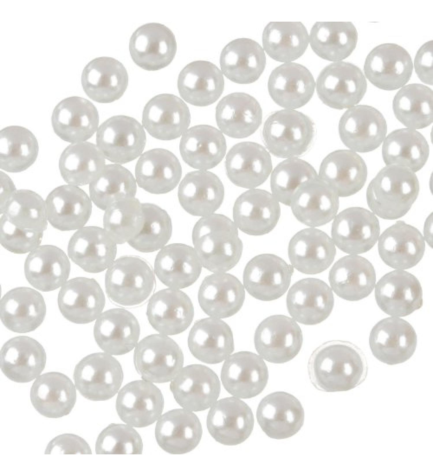 Zink Color Nail Art 3Mm Pearl 50Pc. Embellishment