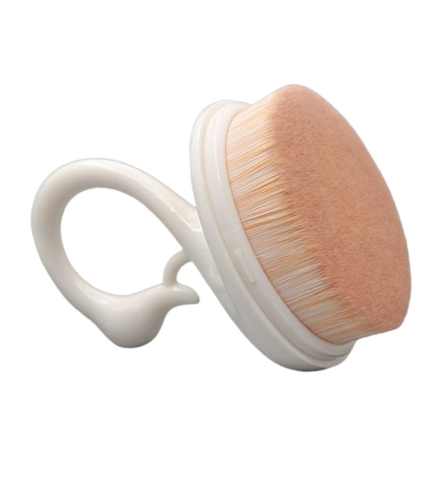 1pc Makeup Brush Liquid Foundation Applicator Foundation Brush Blending Liquid Powder Brush Face Brush Blending Beauty Brush Plastic Abs Miss Cosmetic White Beauty Products - Buy Online on SooperMarket.com