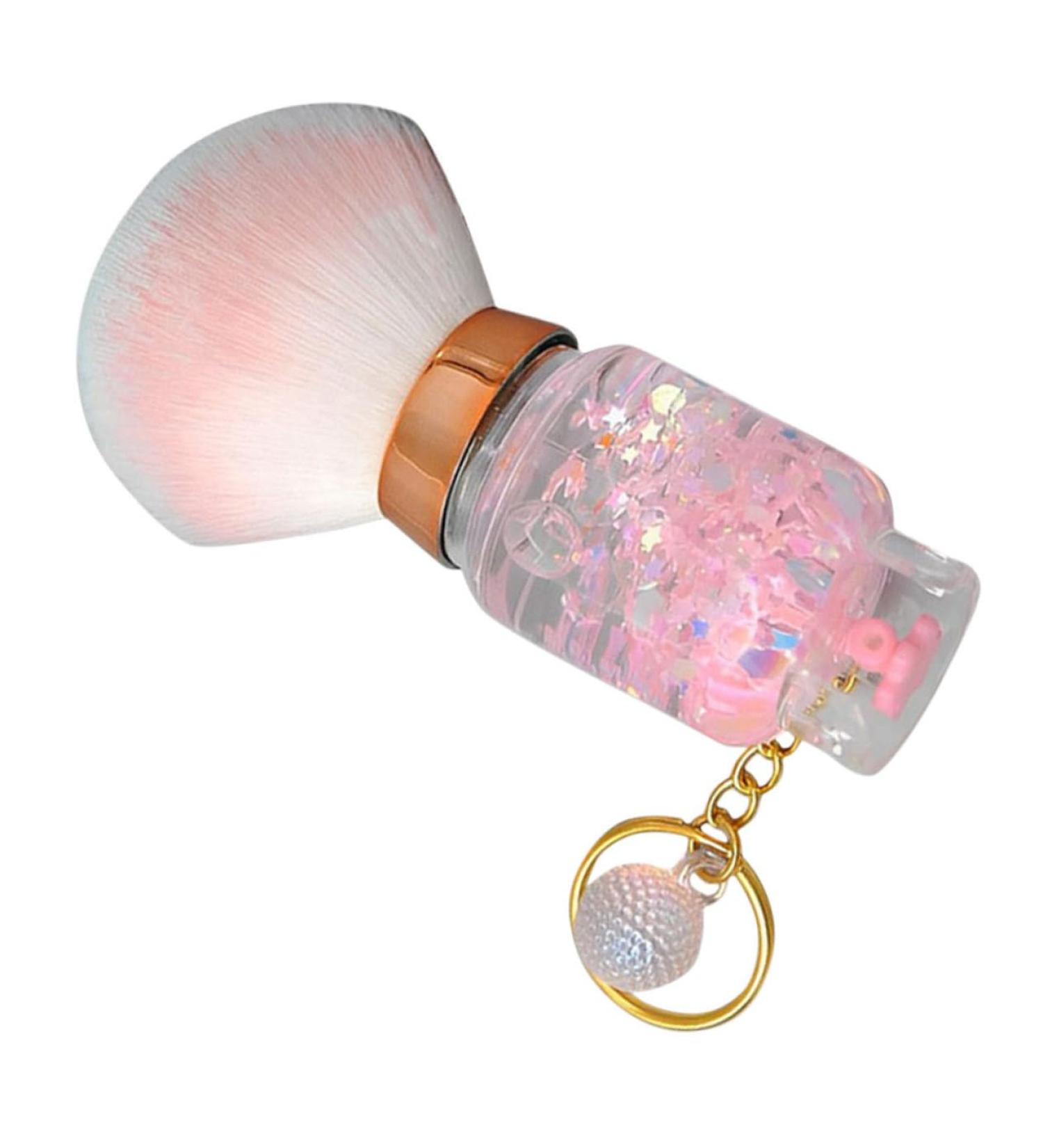 Mikinona Nail Dust Brush Small Brush for Makeup Facial Makeup Brush Loose Powder Brush Women Makeup Brush Blush Brush for Women Makeup Powder Brush Highlighter Brush Pink Cosmetic Miss Tool 9.00X3.50X3.50CM Pink - Buy Online on SooperMarket.com