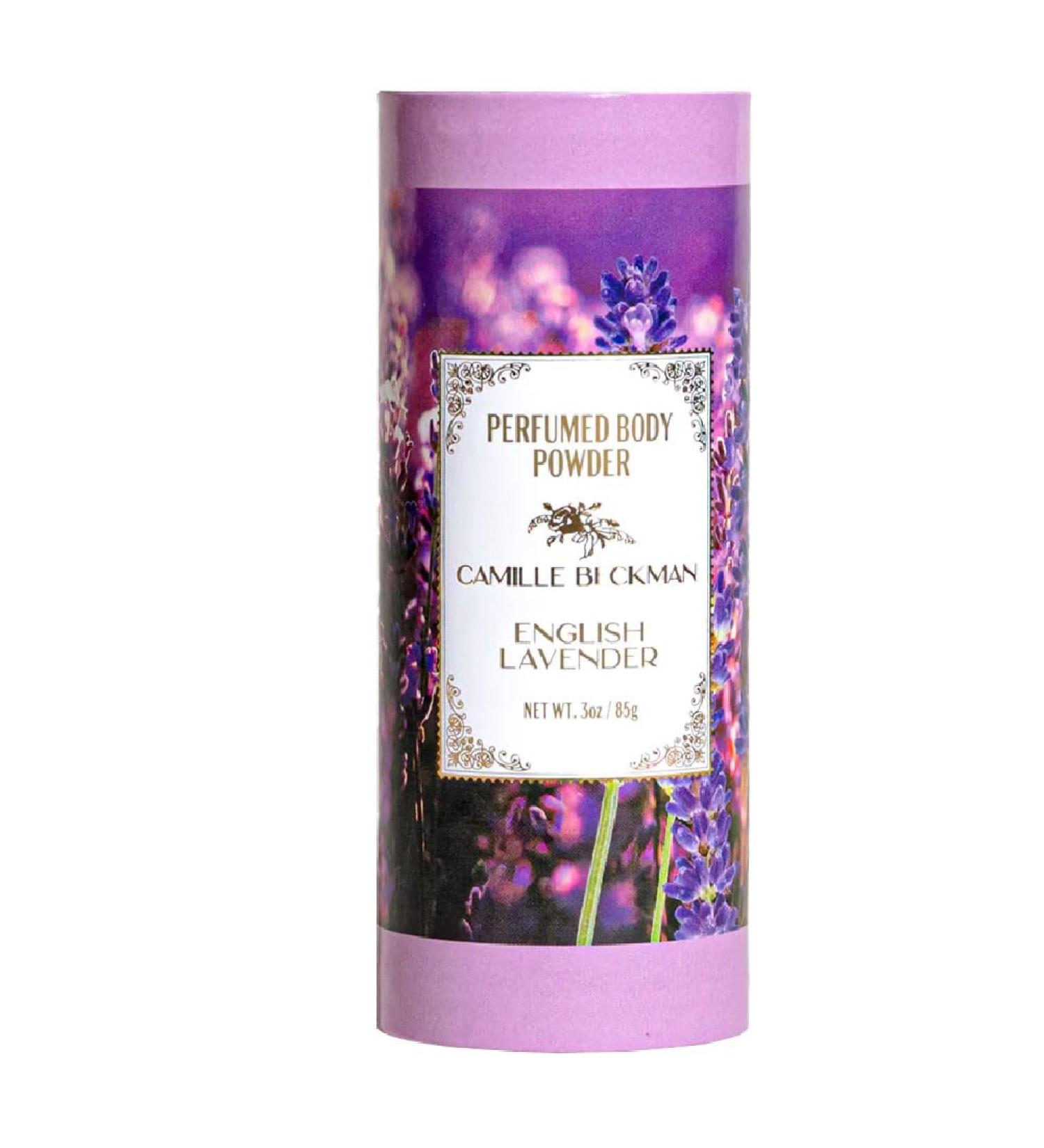 English Lavender Scented Talc-Free Body Powder Perfumed Body Powder Camille Beckman 3 Ounce - Buy Online on SooperMarket.com