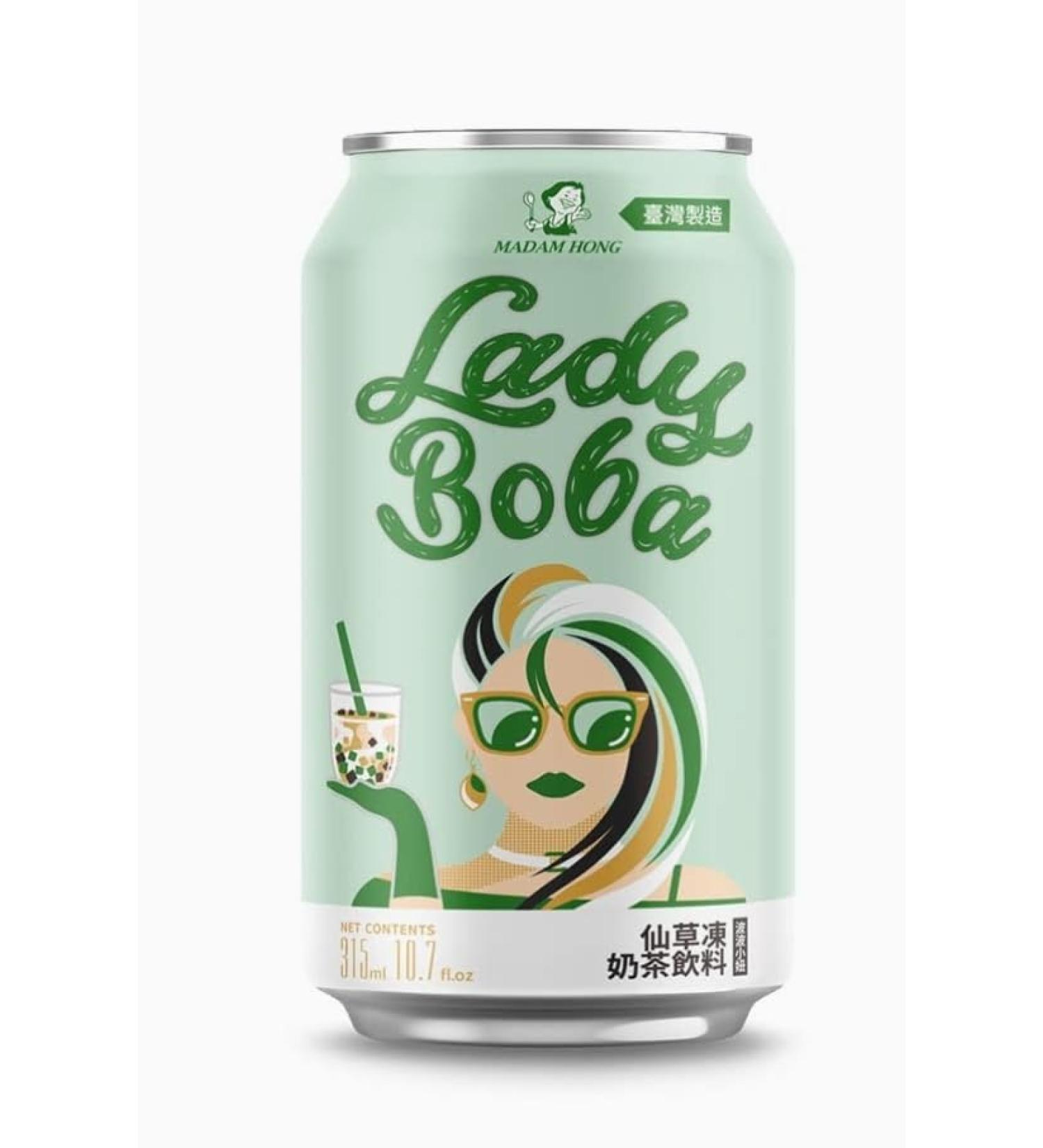SUPPLIIONLINE Madam Hong Best chilled Lady Boba Grass Jelly and Brown Sugar Bubble Tea - 315ml (Grass Jelly) - Buy Online on SooperMarket.com