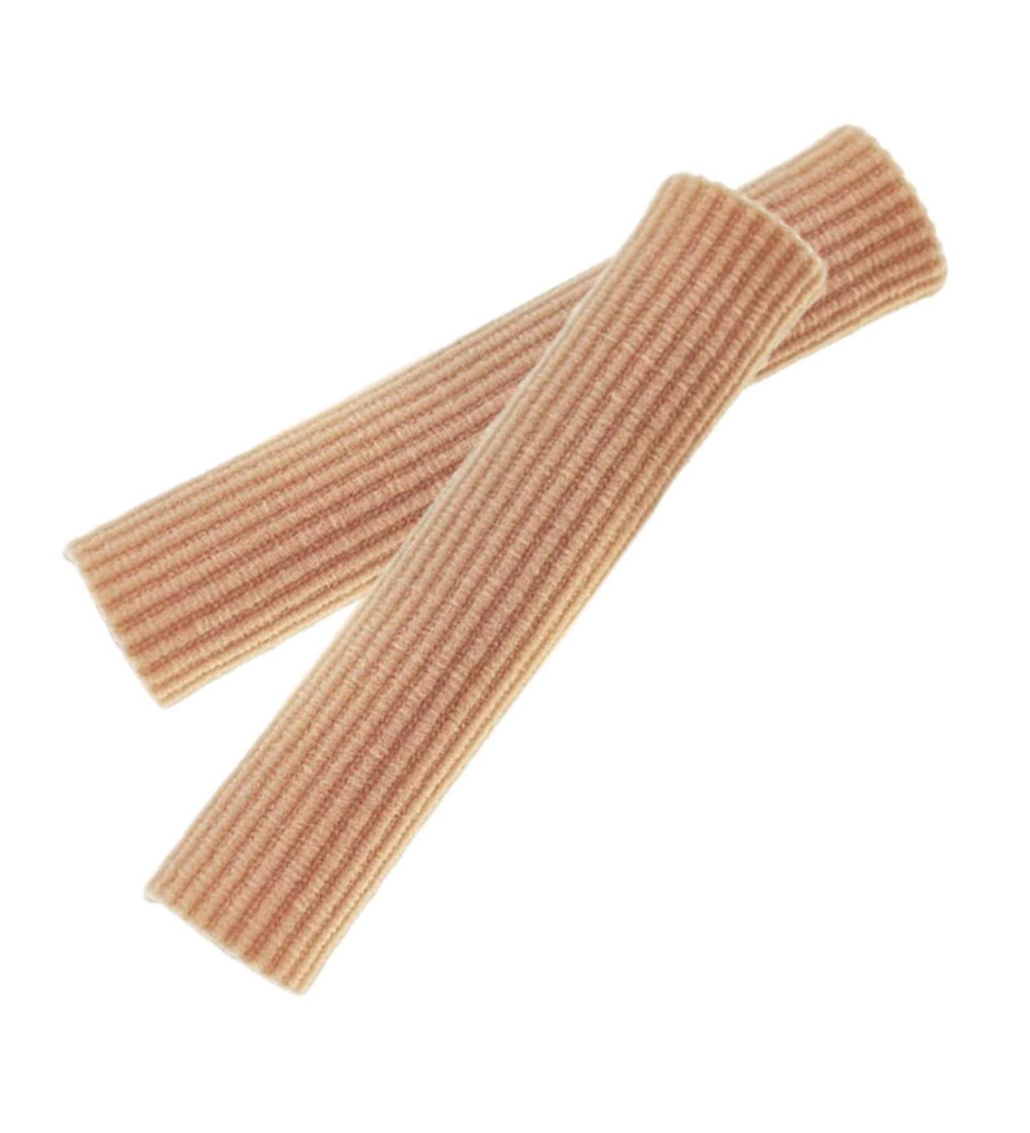 PLAFOPE 2pcs Gel Finger Toe Cover Thumb Protector - Elastic Silicone Wrap Bandages for Toe and Finger Support - Flesh Color - Buy Online on SooperMarket.com