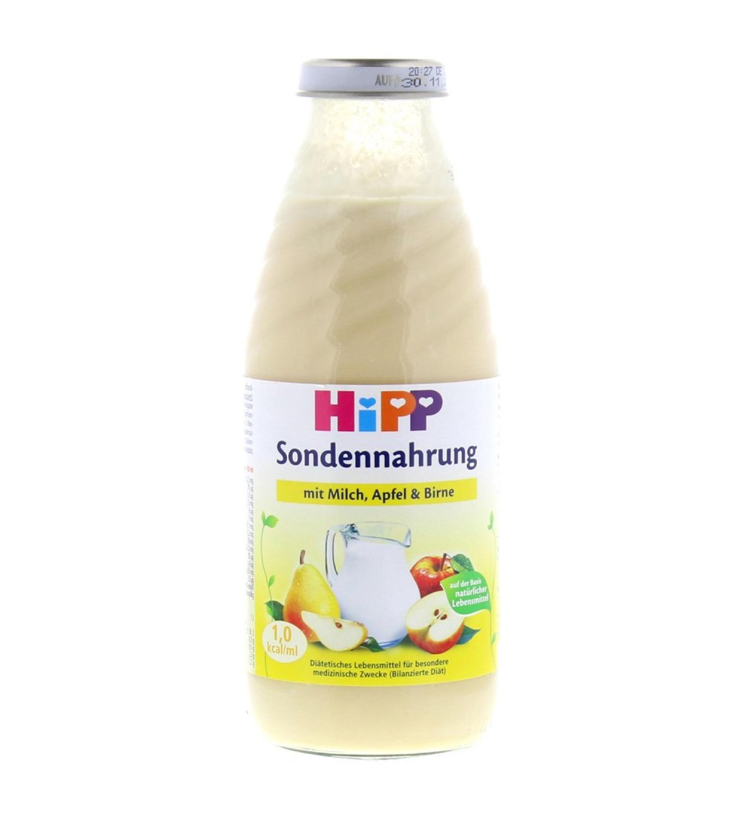 Hipp tube feeding milk M.apple&pear 500 ml