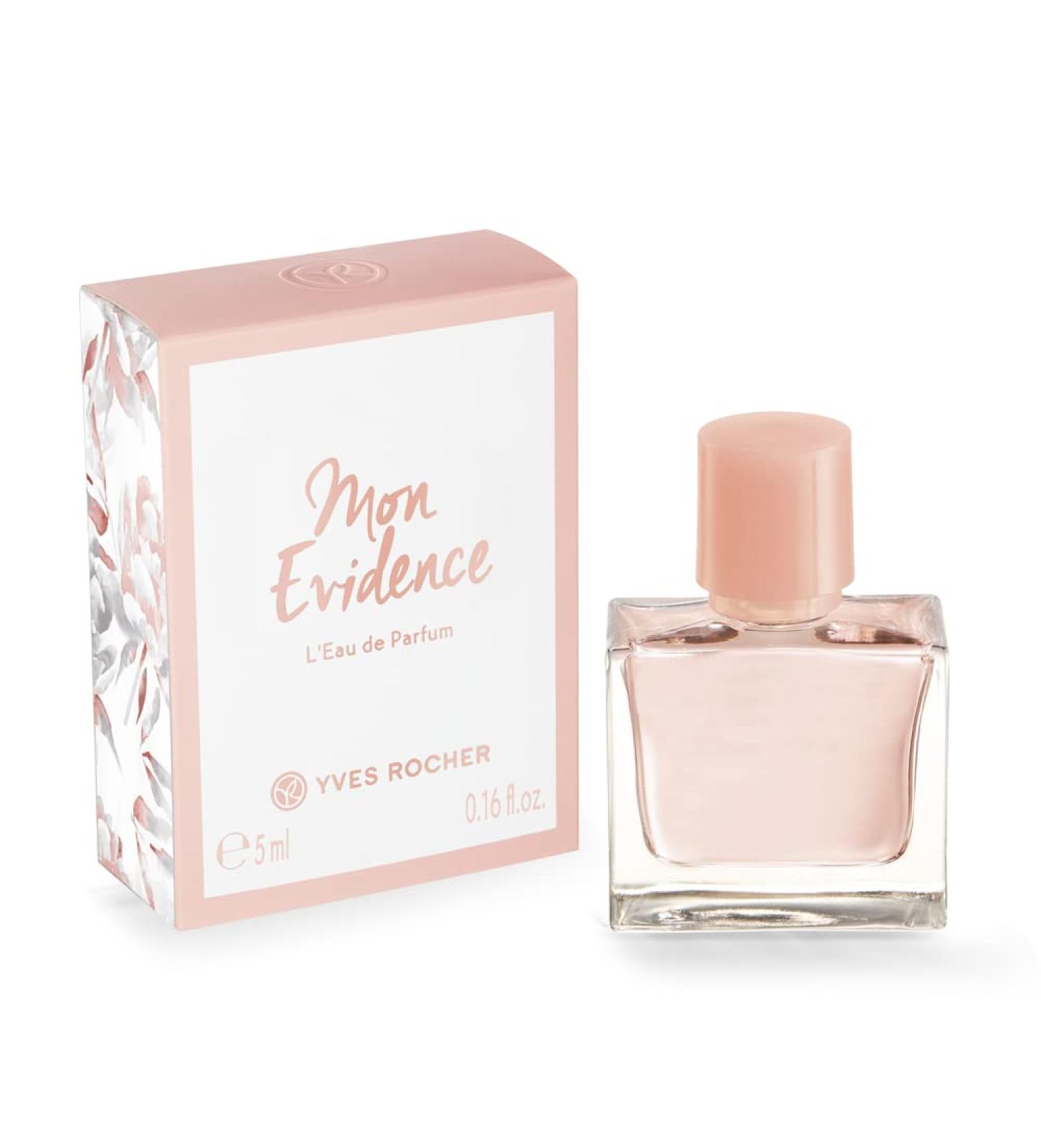 Yves Rocher Eau de parfum for Women - Mon Evidence Mini Fragrance Travel Size 5 ml./0.16 fl.oz.