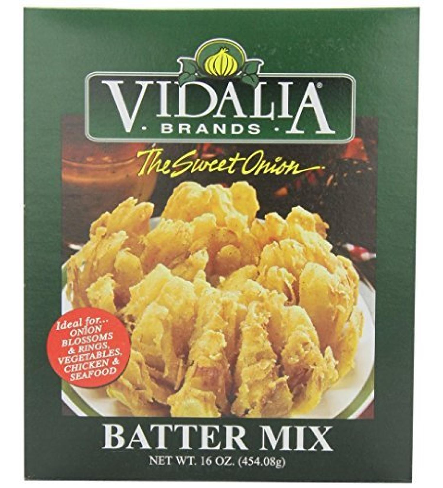 Vidalia Brands Sweet Onion Blossom Batter Mix - 16-Ounce (Pack of 3) - Buy Online on SooperMarket.com