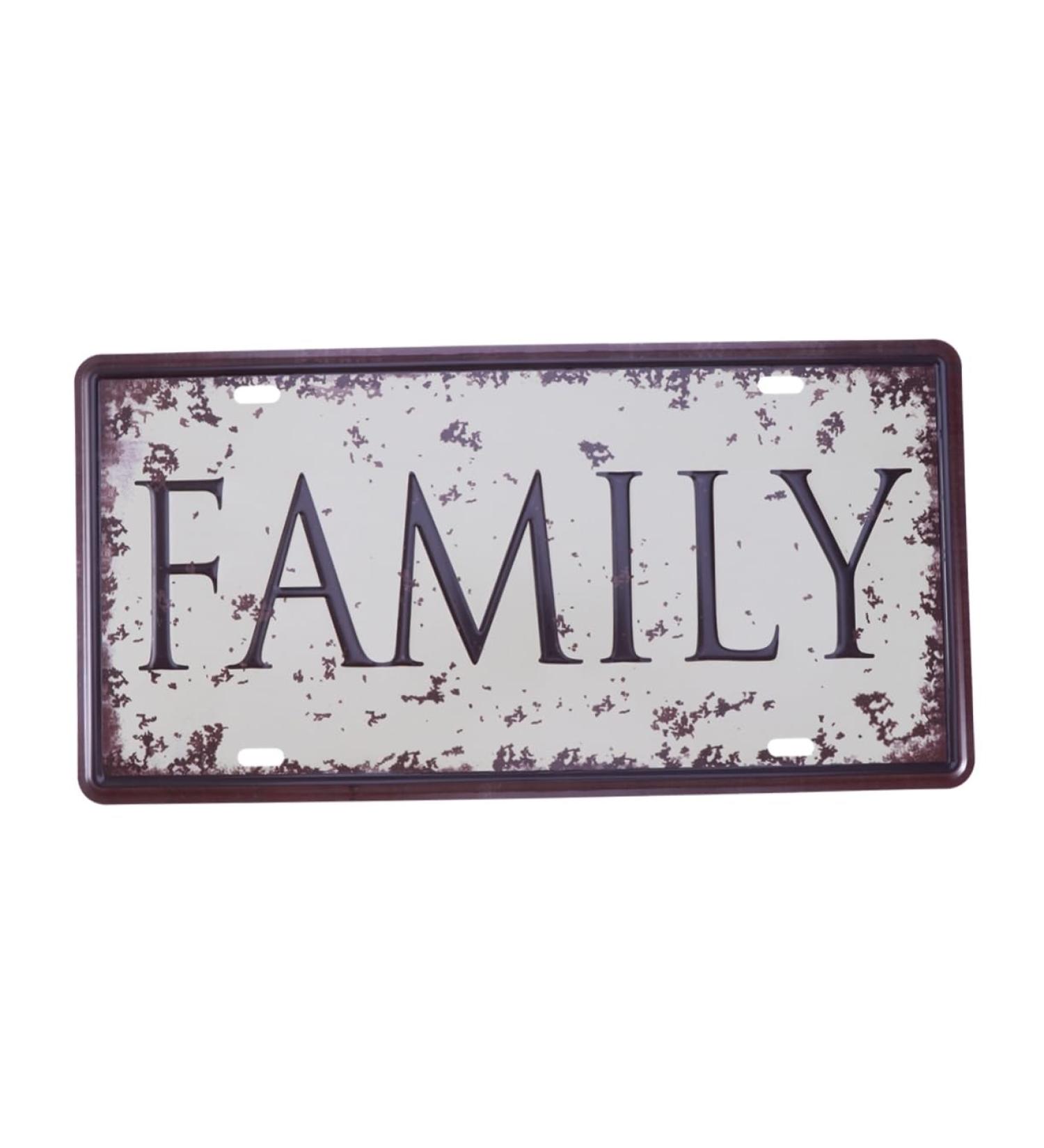 Alipis Home Decor Vintage Decor Vintage Sign Wall Decor License Plate Decorations European and American - Buy Online on SooperMarket.com