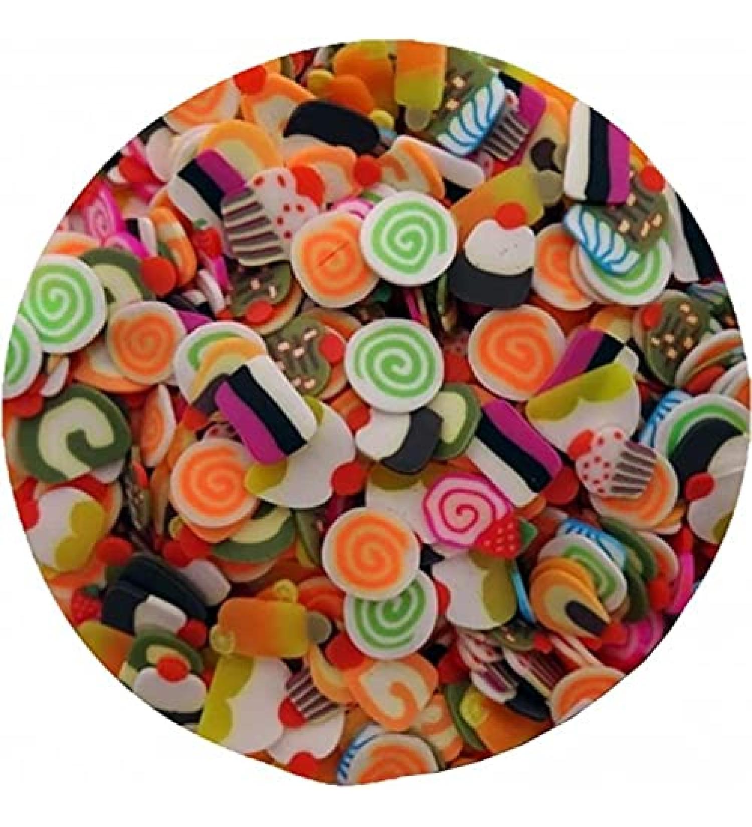 Halo Gel Nails - Create Nail Art - Fimo Slices - Sweets (NA901)