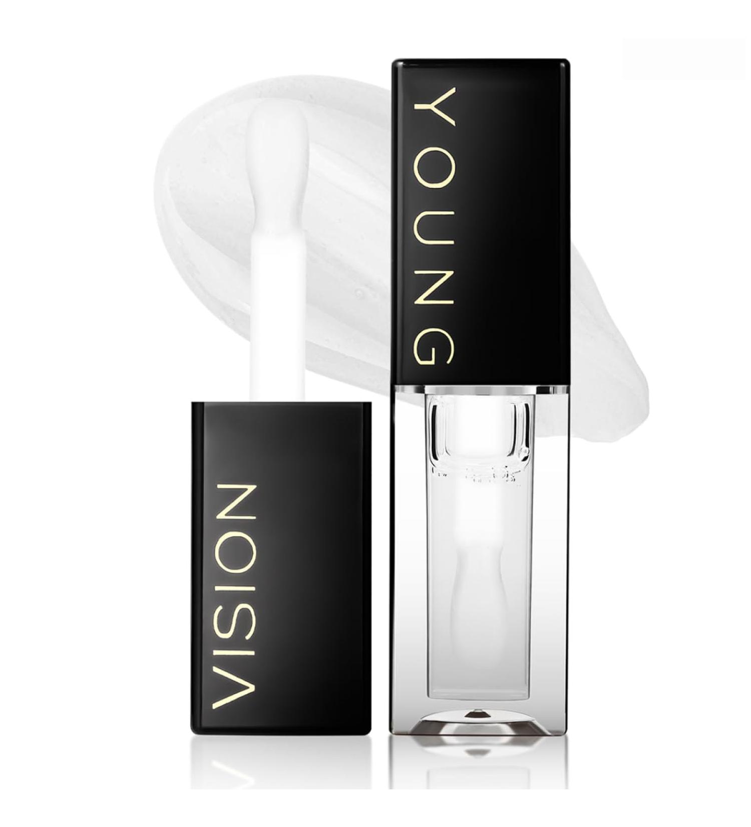 YOUNG VISION Lip Glow Oil - Moisturizing & Plumping Lip Gloss with Jojoba Seed Oil - Shop Now for International Shipping - Buy Online on SooperMarket.com
