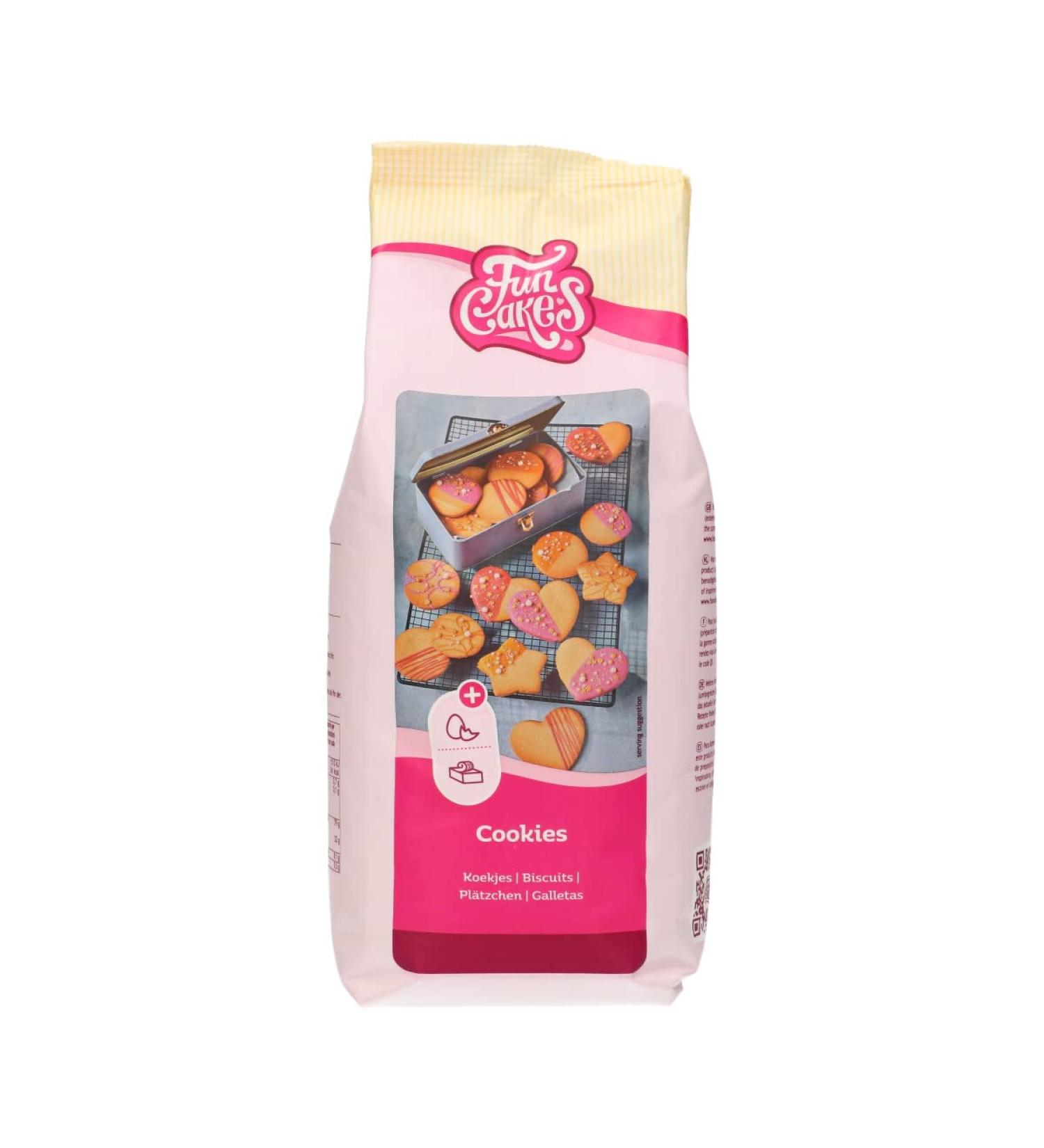FunCakes 1kg Cookie Mix - Easy to Use, Crispy & Crunchy for Decorating, Suitable for Pie Crust - Halal Certified & Apple Butter Flavor - Buy Online on SooperMarket.com