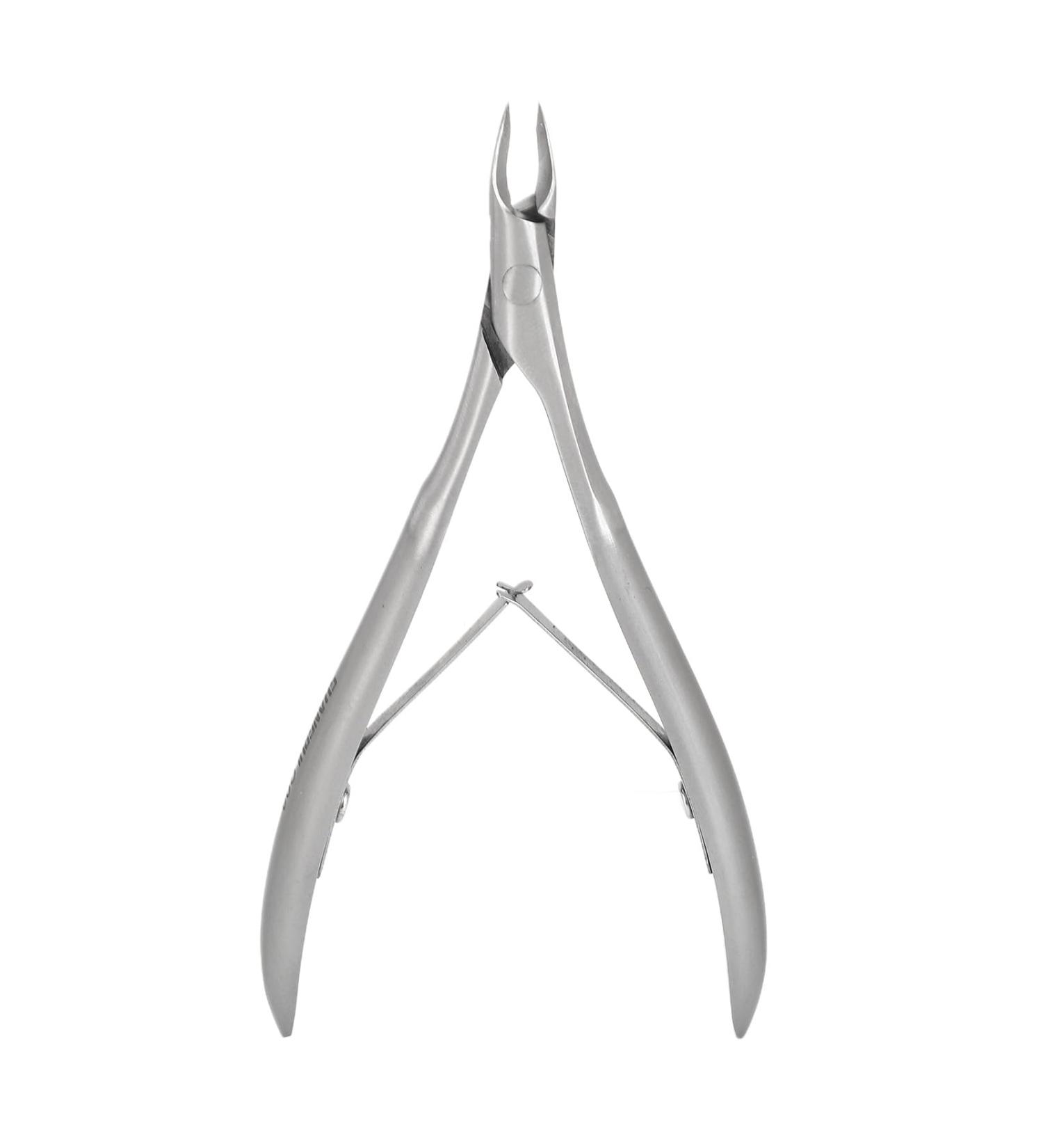 Cuticle Scissors Safe Removal of Dead Skin Stainless Steel Comfortable Handle Cuticle Nippers Protective Tip for a Beauty Salon - Buy Online on SooperMarket.com