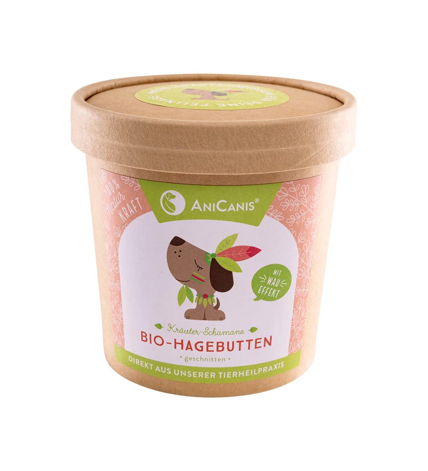 Anicanis Bio Rose Hips for Dogs - Joint & Immune Support - Vitamin C Dietary Supplement - 125g Organic Pet Nutrition - Buy Online on SooperMarket.com