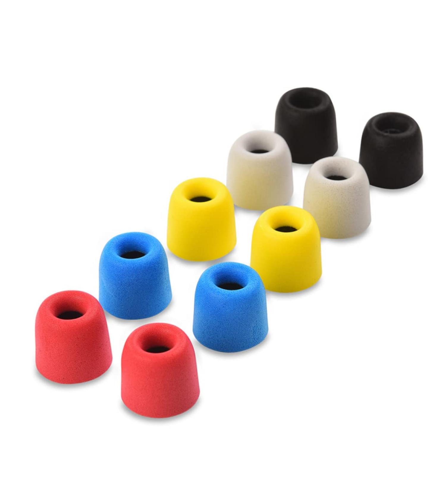 WOONEKY 10pcs Noise Cancelling Earplugs Headphones Earbuds - Memory Sponge with Sound Insulation for Ultimate Noise Blocking - Buy Online on SooperMarket.com