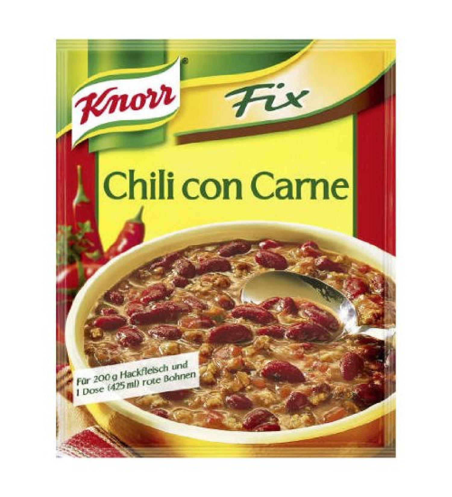 Knorr Fix Chili with Beans (Chili con Carne) 3 Bags
