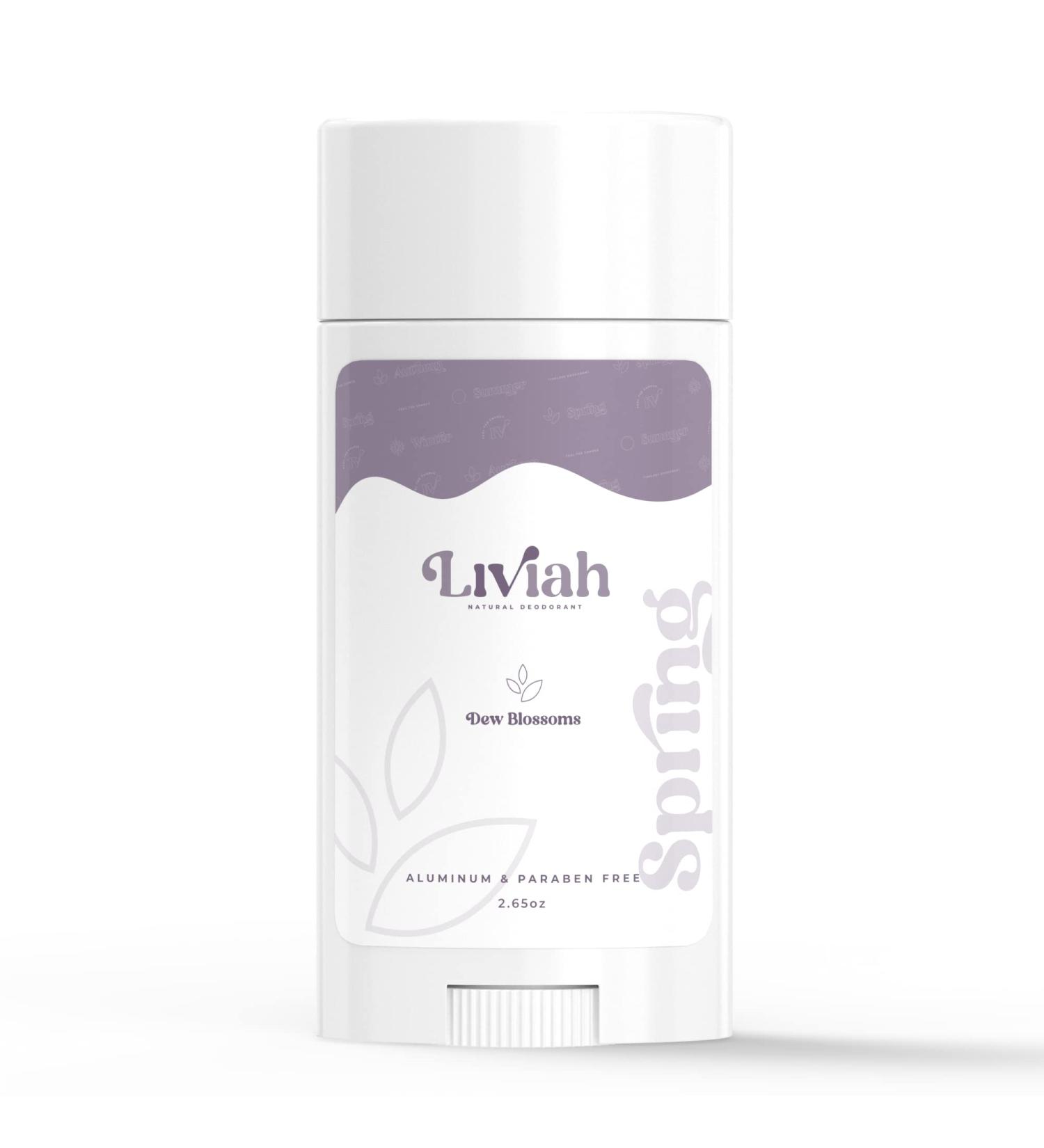 Deodorant Dew Blossom Seasonal Scent - 2.65oz Natural Deodorant for Women, Men & All Ages | Paraben & Aluminum Free, Gentle Underarm Care, 24-Hour Odor Protection - Buy Online on SooperMarket.com